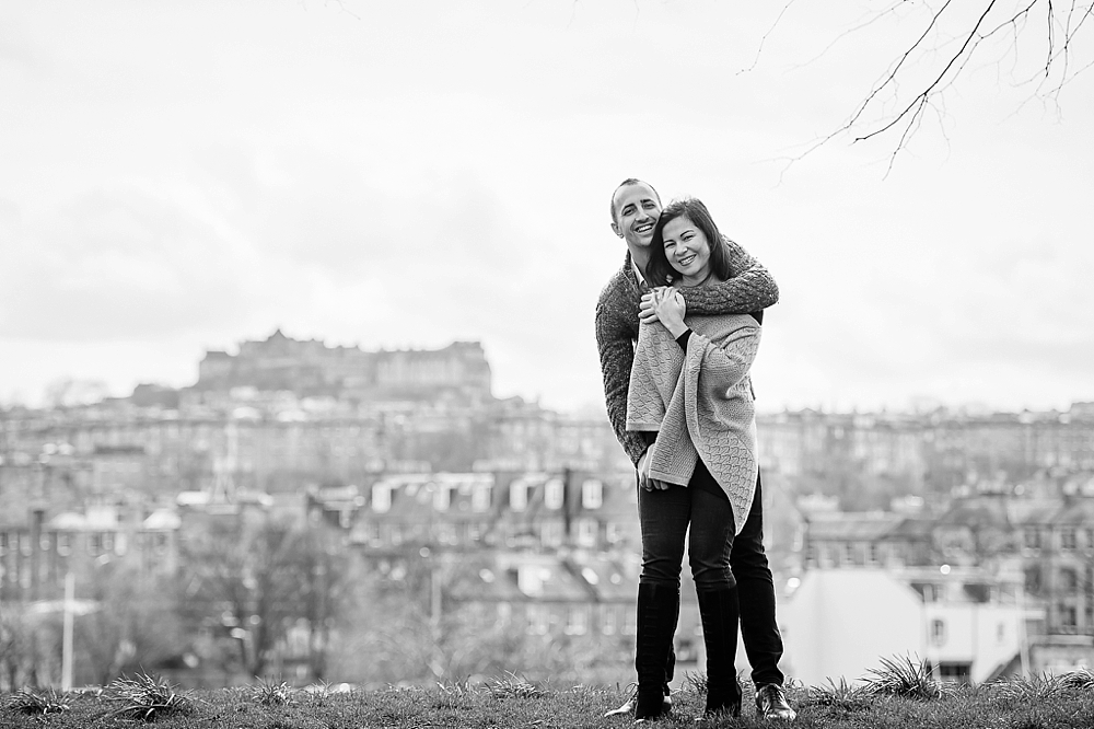 Edinburgh Engagement Session - Barbara & Andrew - Shane P. Watts Photography
