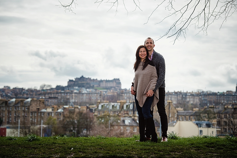 Edinburgh Engagement Session - Barbara & Andrew - Shane P. Watts Photography