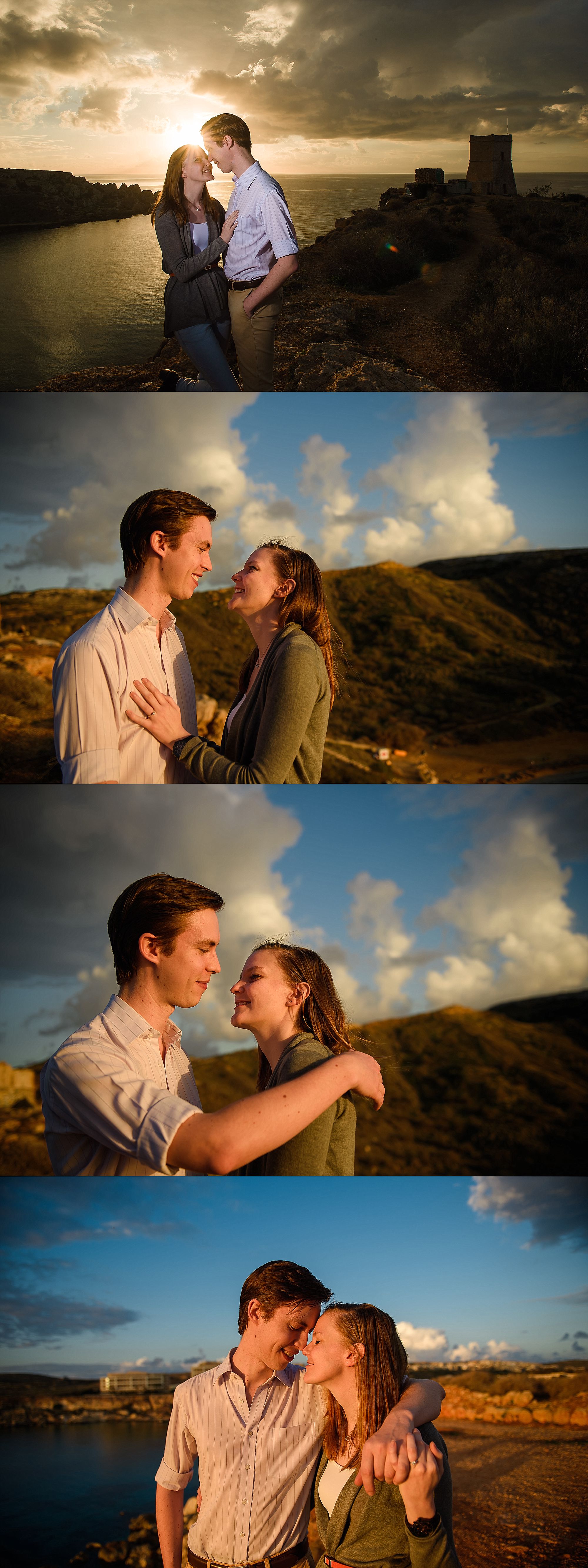 Secret Proposal - Ghajn Tuffieha Malta - Alice & Harrison - Shane P. Watts