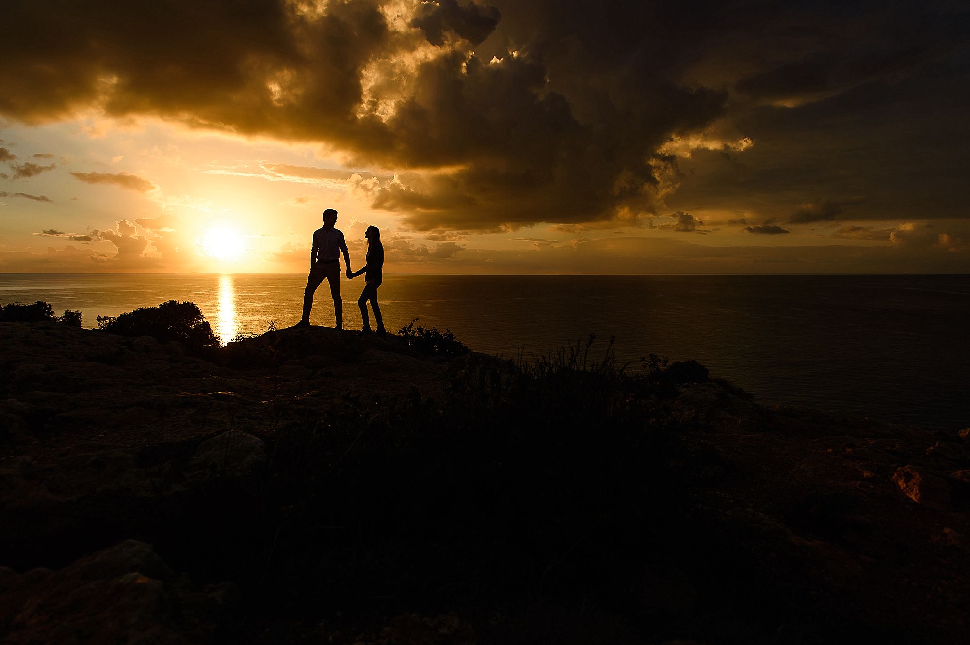 Secret Proposal - Ghajn Tuffieha Malta - Alice & Harrison - Shane P. Watts