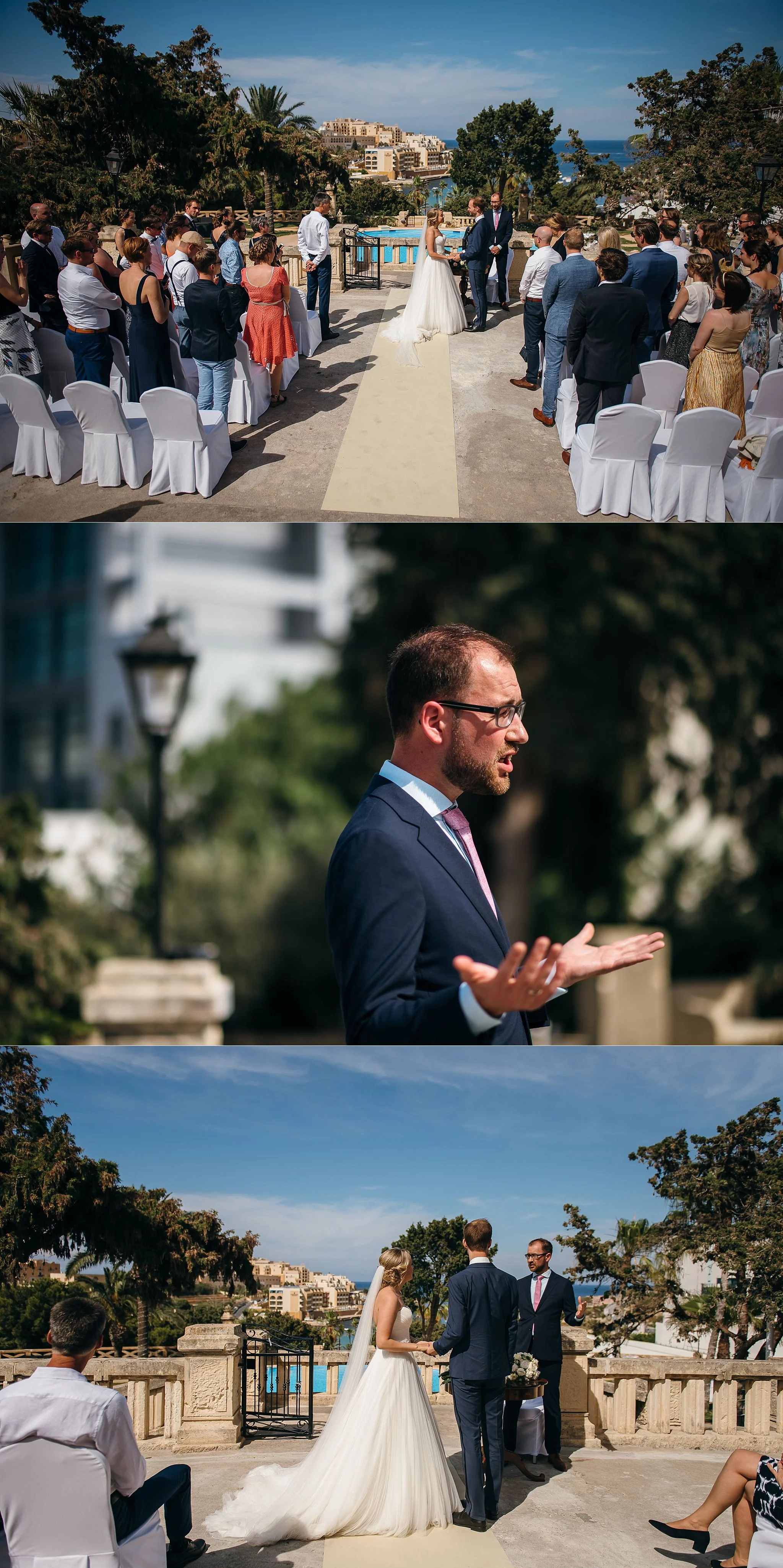 Nienke + Jurjen | Palazzo Villa Rosa | Wedding Photography Malta