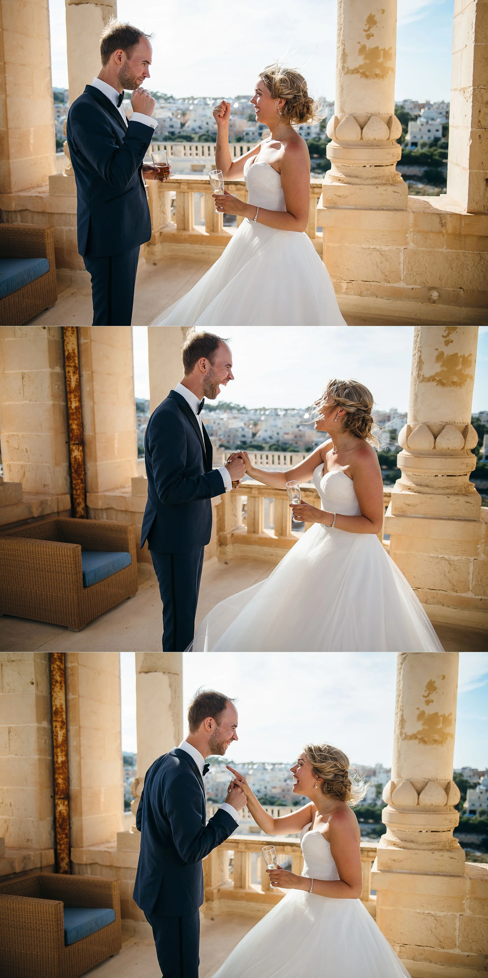 Nienke + Jurjen | Palazzo Villa Rosa | Wedding Photography Malta