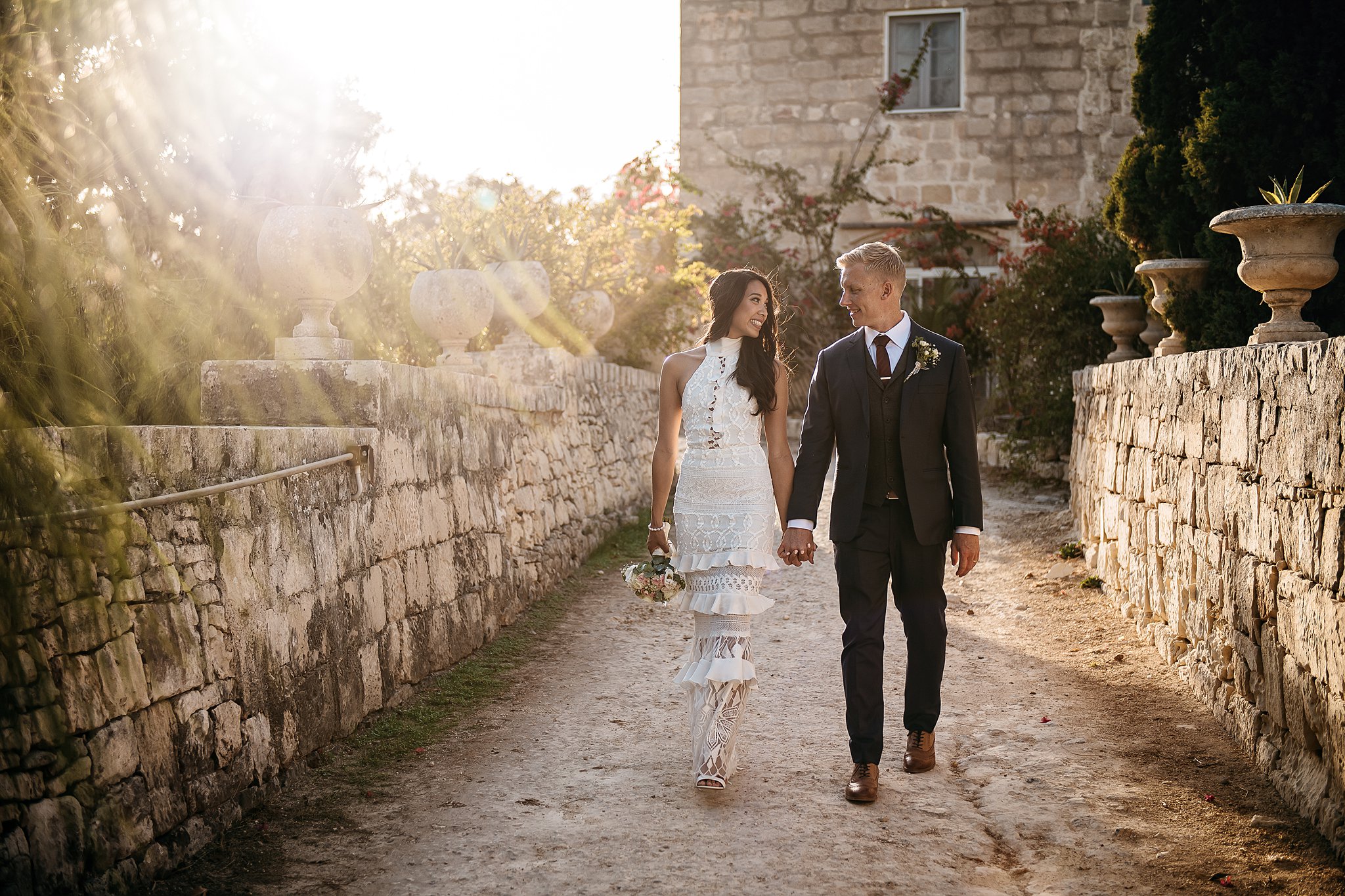 Ashley & Adam | Villa Bologna | Destination Wedding Malta