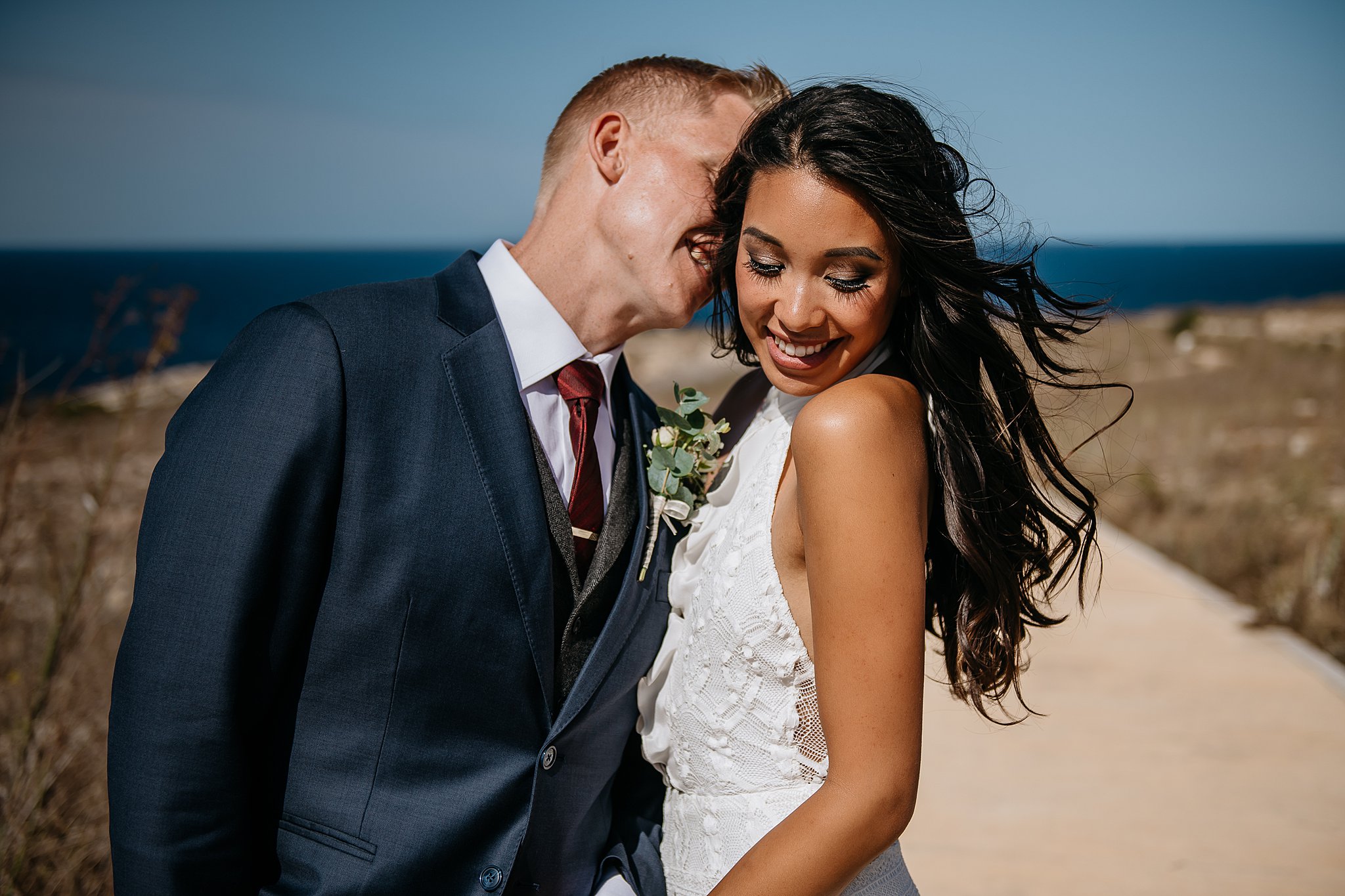 Ashley & Adam | Villa Bologna | Destination Wedding Malta