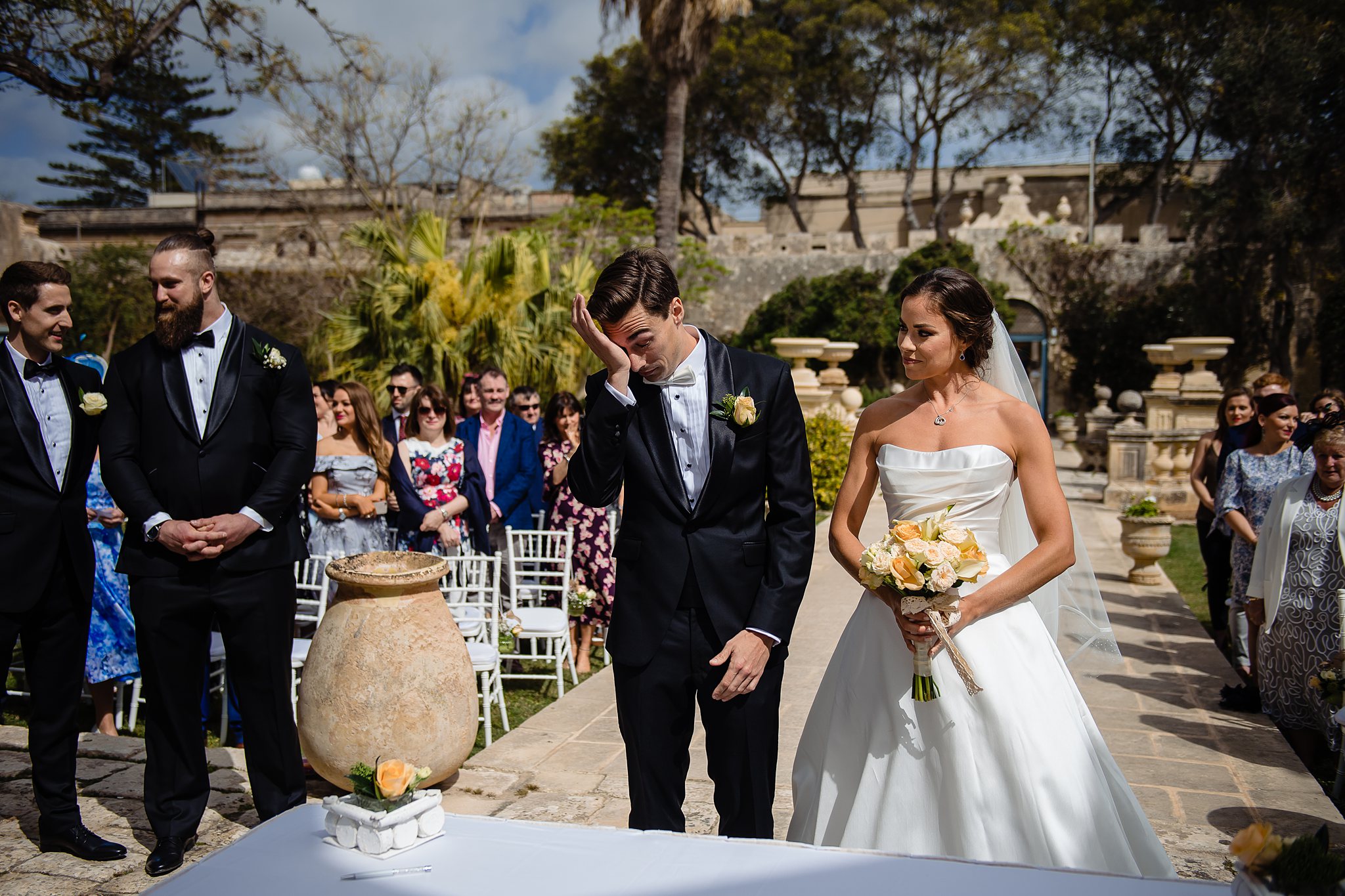 Jo + Andy | Villa Bologna | Wedding Photography Malta