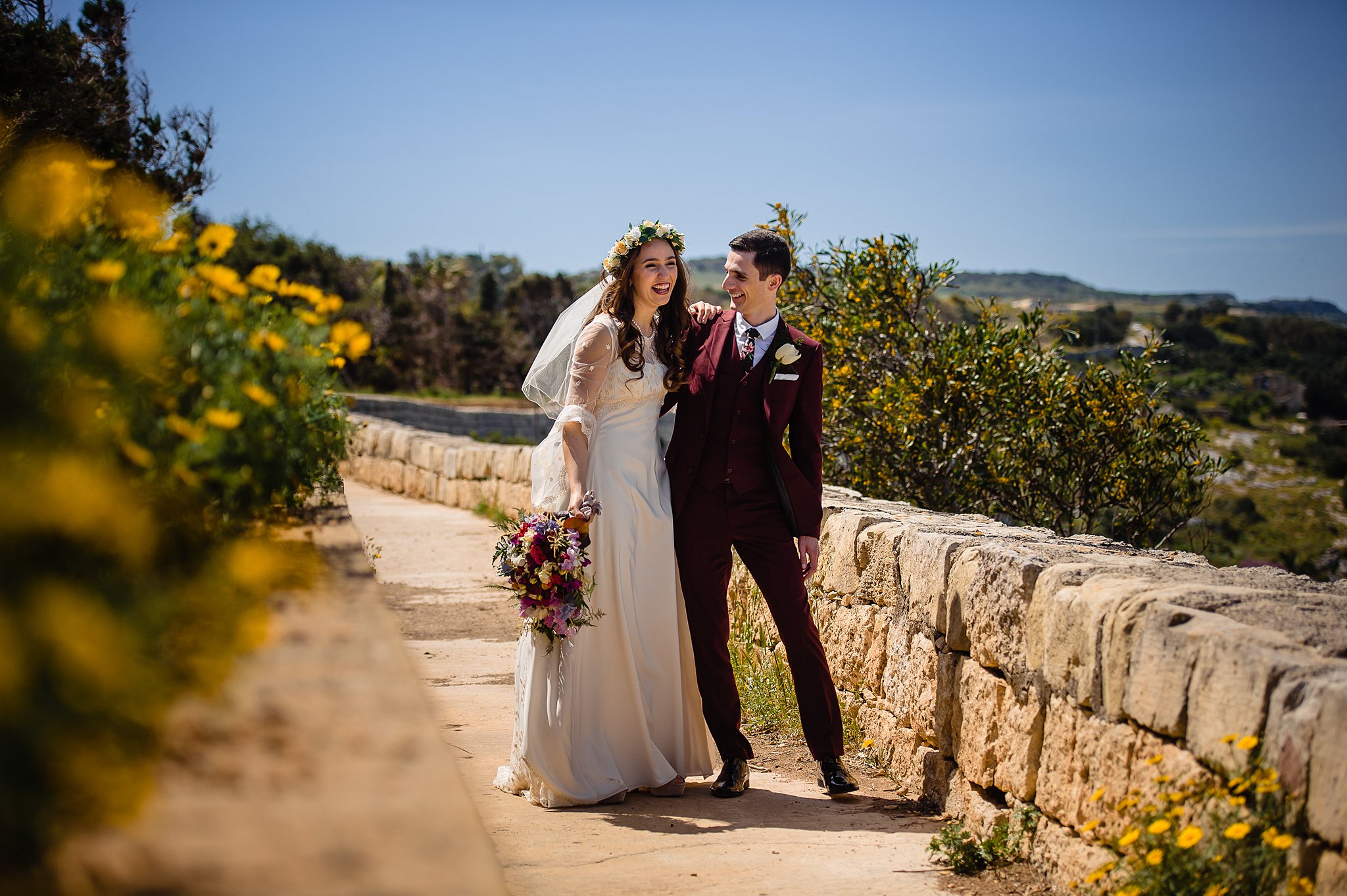 Bettina + Blaine | Villa Mdina, Naxxar