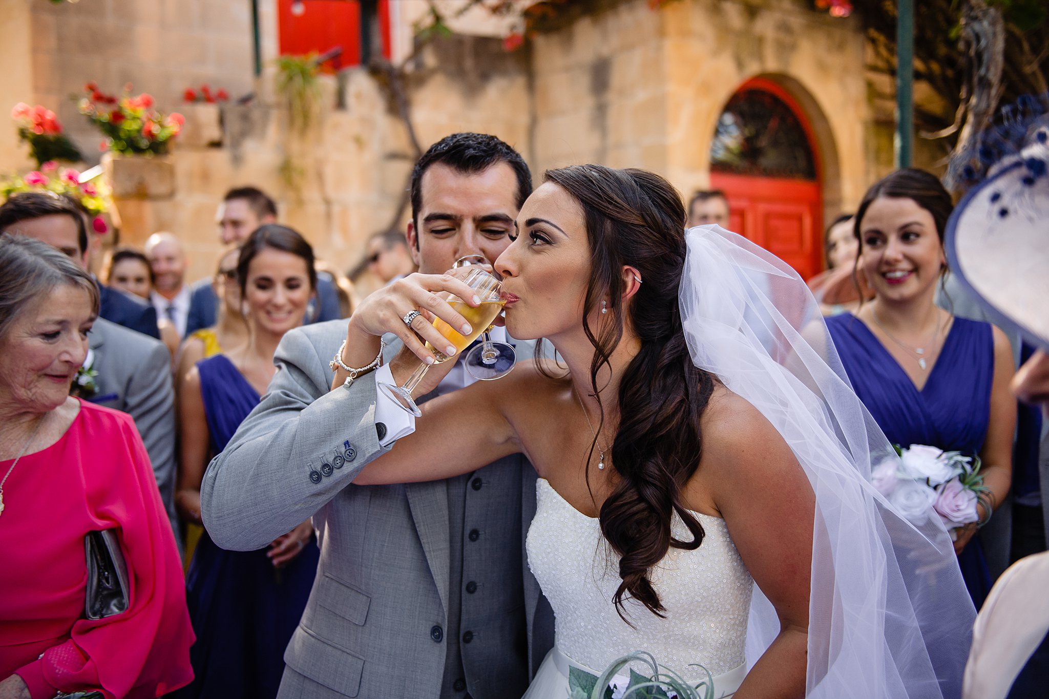 Hannah & Taif | Palazzo Villa Rosa & Razzett L'Abjad | Wedding Photography Malta by Shane P. Watts