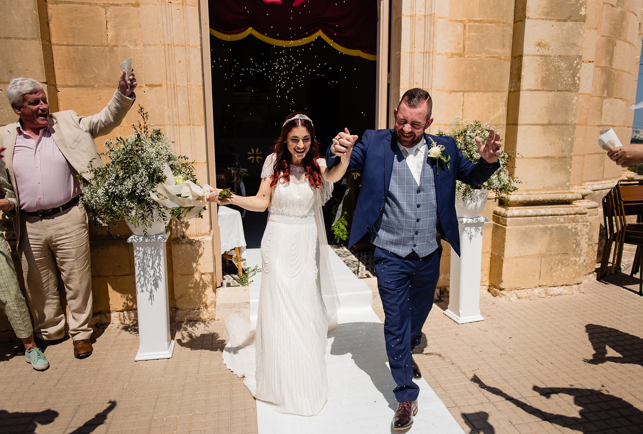 Adriana &amp; Damien - Garden Wedding at ta Milqi Farmhouse Burmarrad - Shane P. Watts Photography