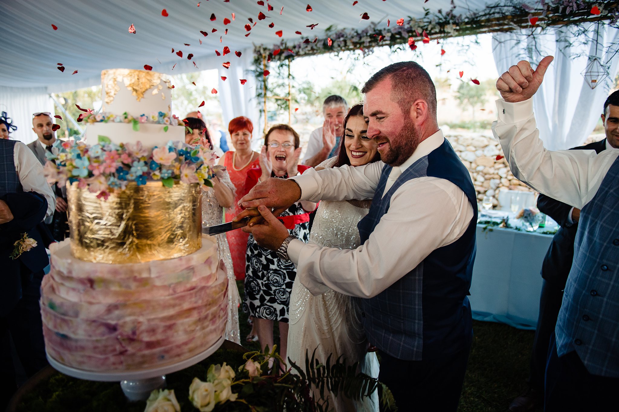 Adriana &amp; Damien - Garden Wedding at ta Milqi Farmhouse Burmarrad - Shane P. Watts Photography