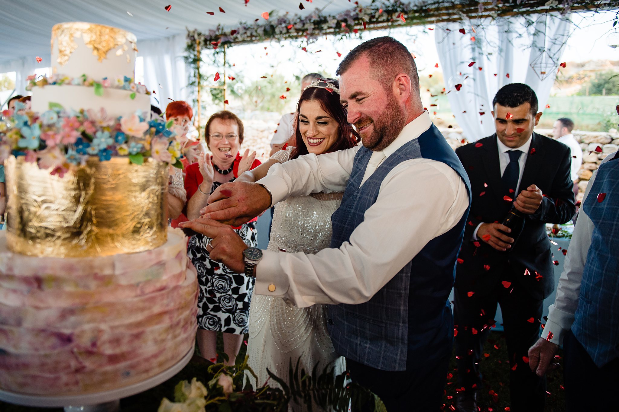 Adriana &amp; Damien - Garden Wedding at ta Milqi Farmhouse Burmarrad - Shane P. Watts Photography