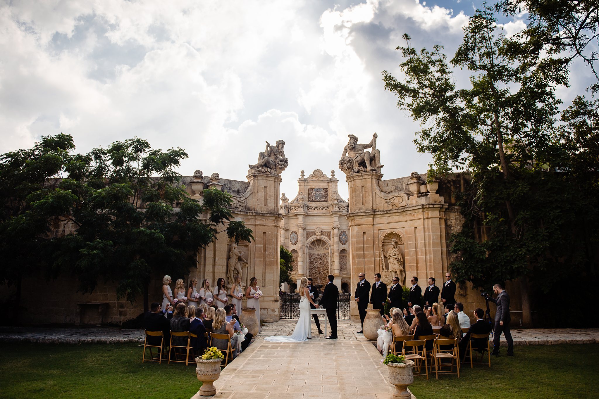 Ashley &amp; Colby | Villa Bologna Attard | Wedding Photography Malta