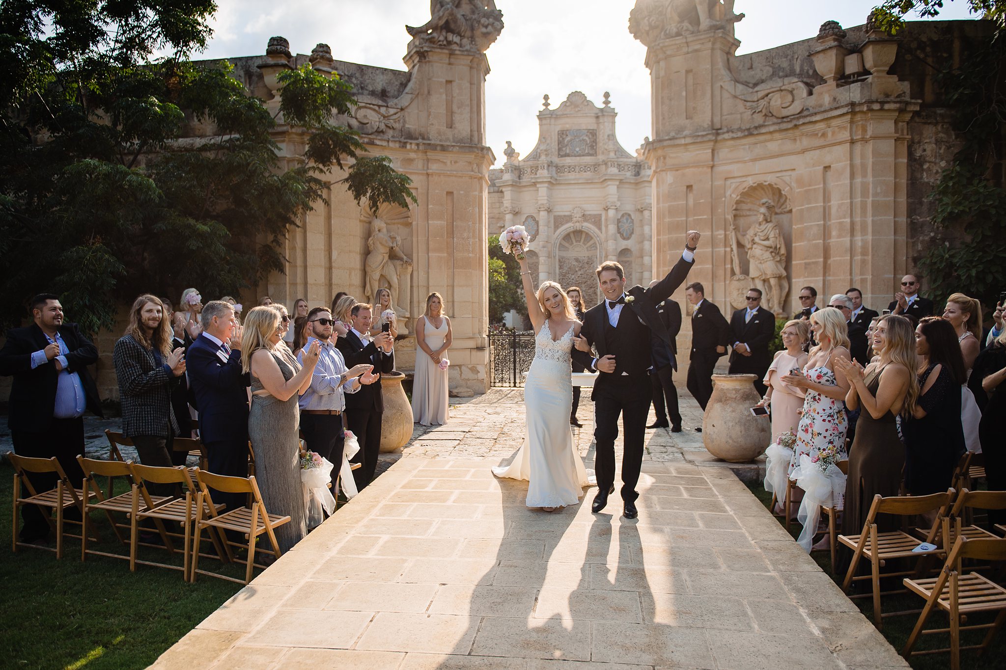 Ashley &amp; Colby | Villa Bologna Attard | Wedding Photography Malta