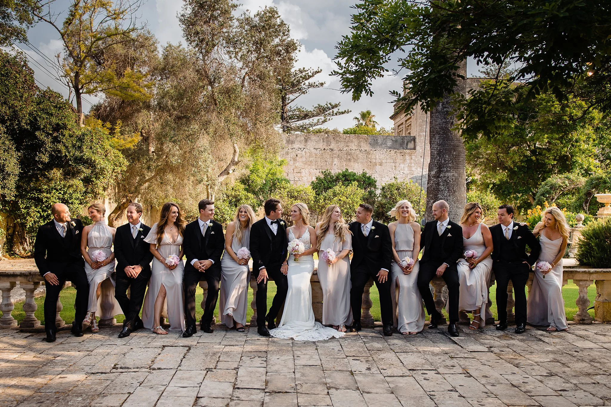 Ashley & Colby | Villa Bologna Attard | Wedding Photography Malta