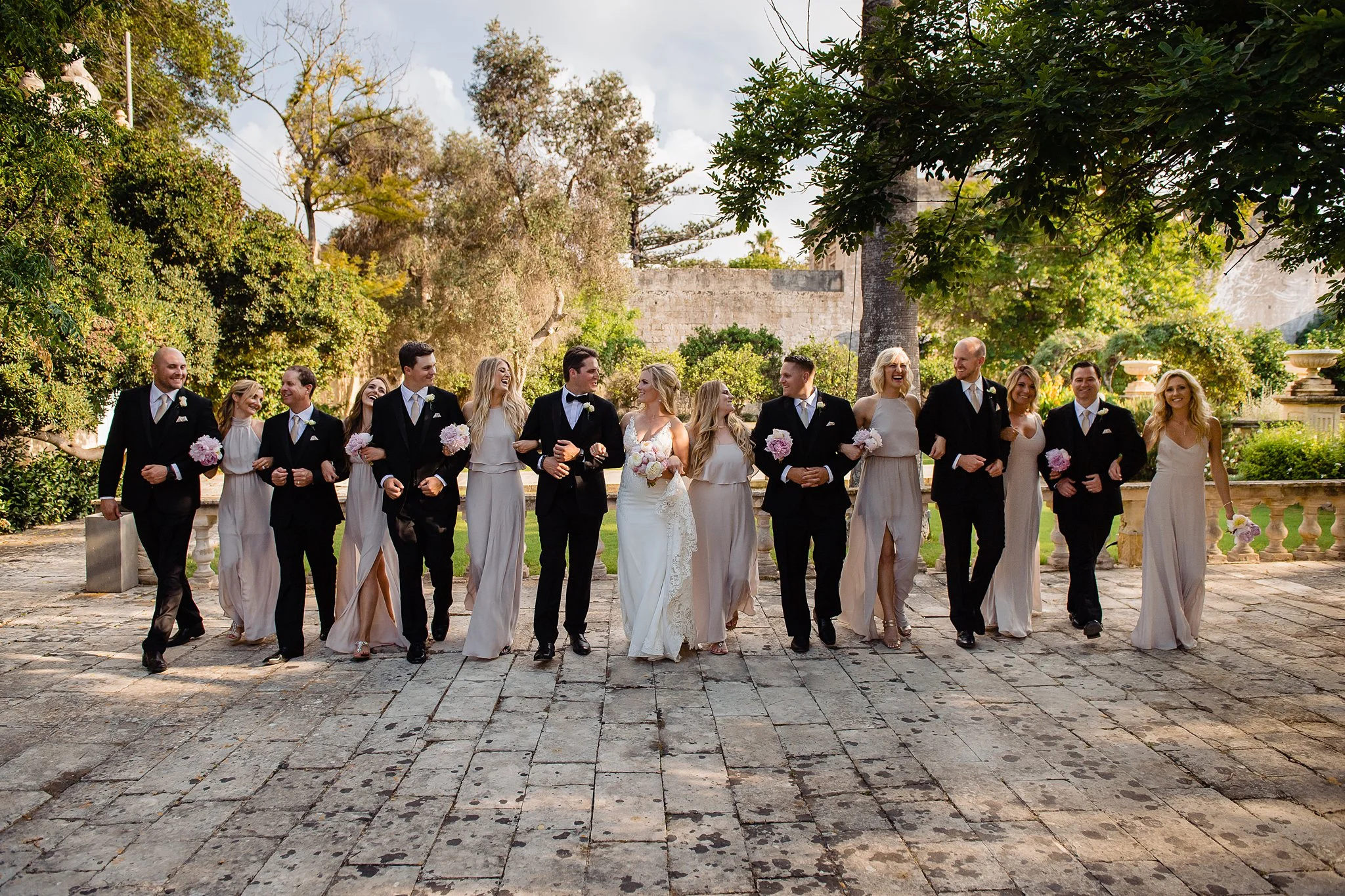 Ashley & Colby | Villa Bologna Attard | Wedding Photography Malta