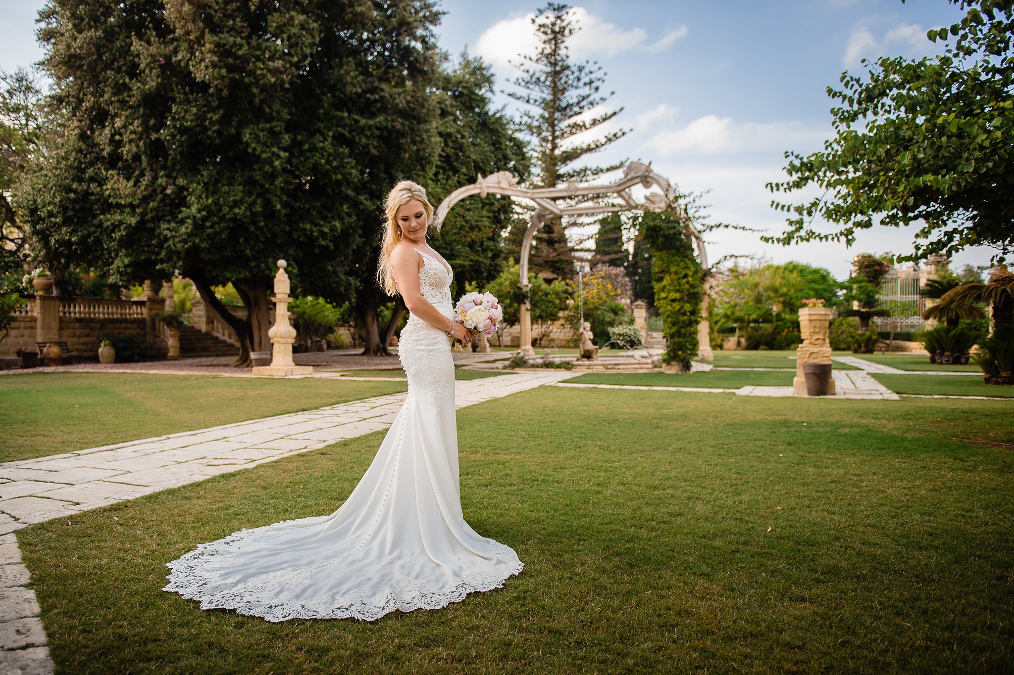 Ashley &amp; Colby | Villa Bologna Attard | Wedding Photography Malta