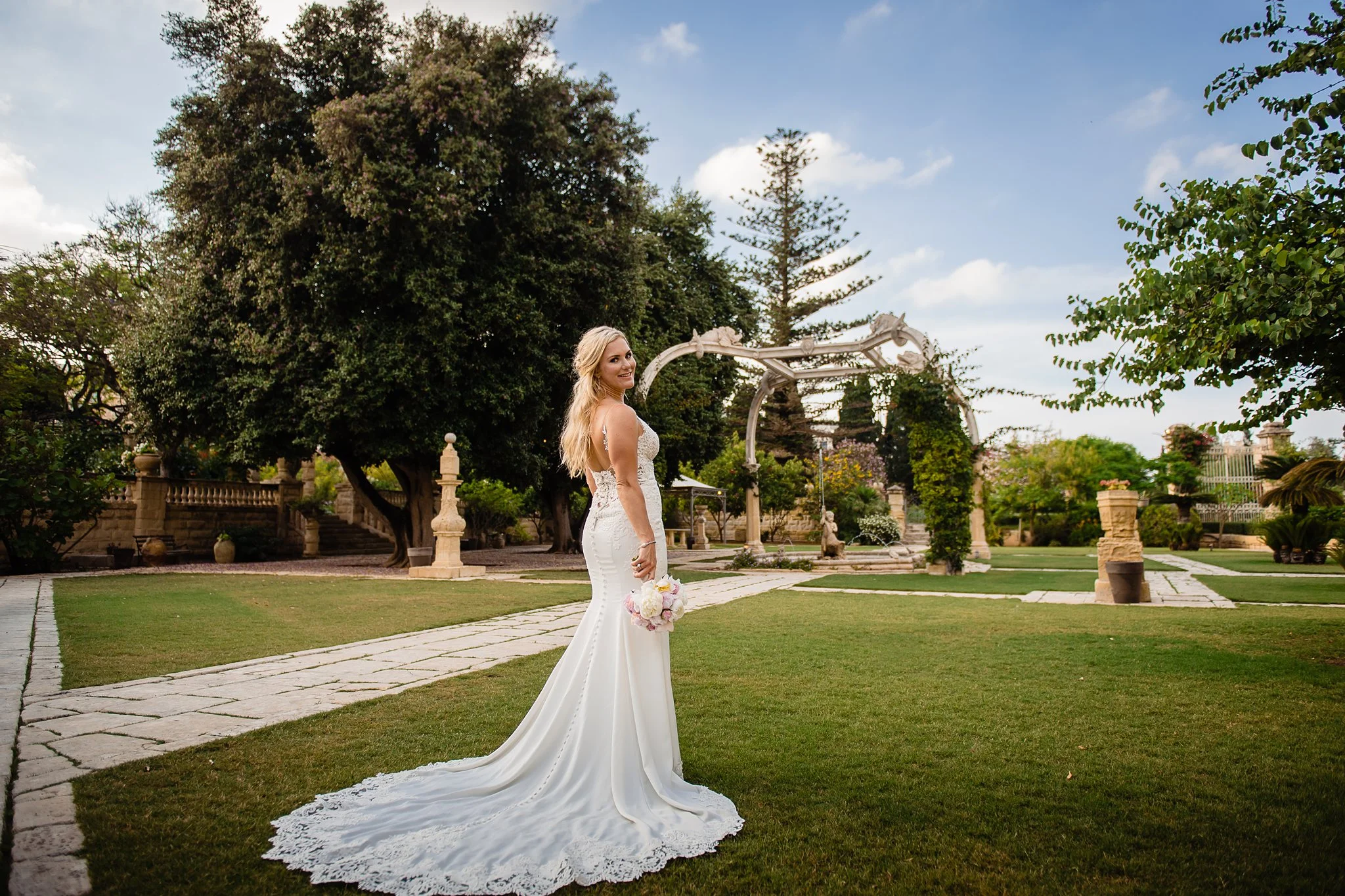 Ashley & Colby | Villa Bologna Attard | Wedding Photography Malta