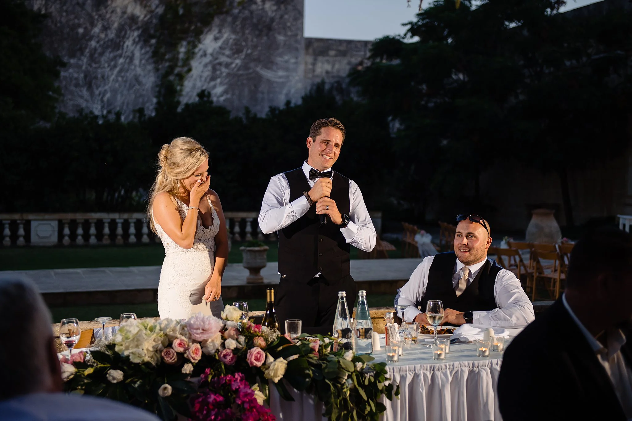Ashley & Colby | Villa Bologna Attard | Wedding Photography Malta