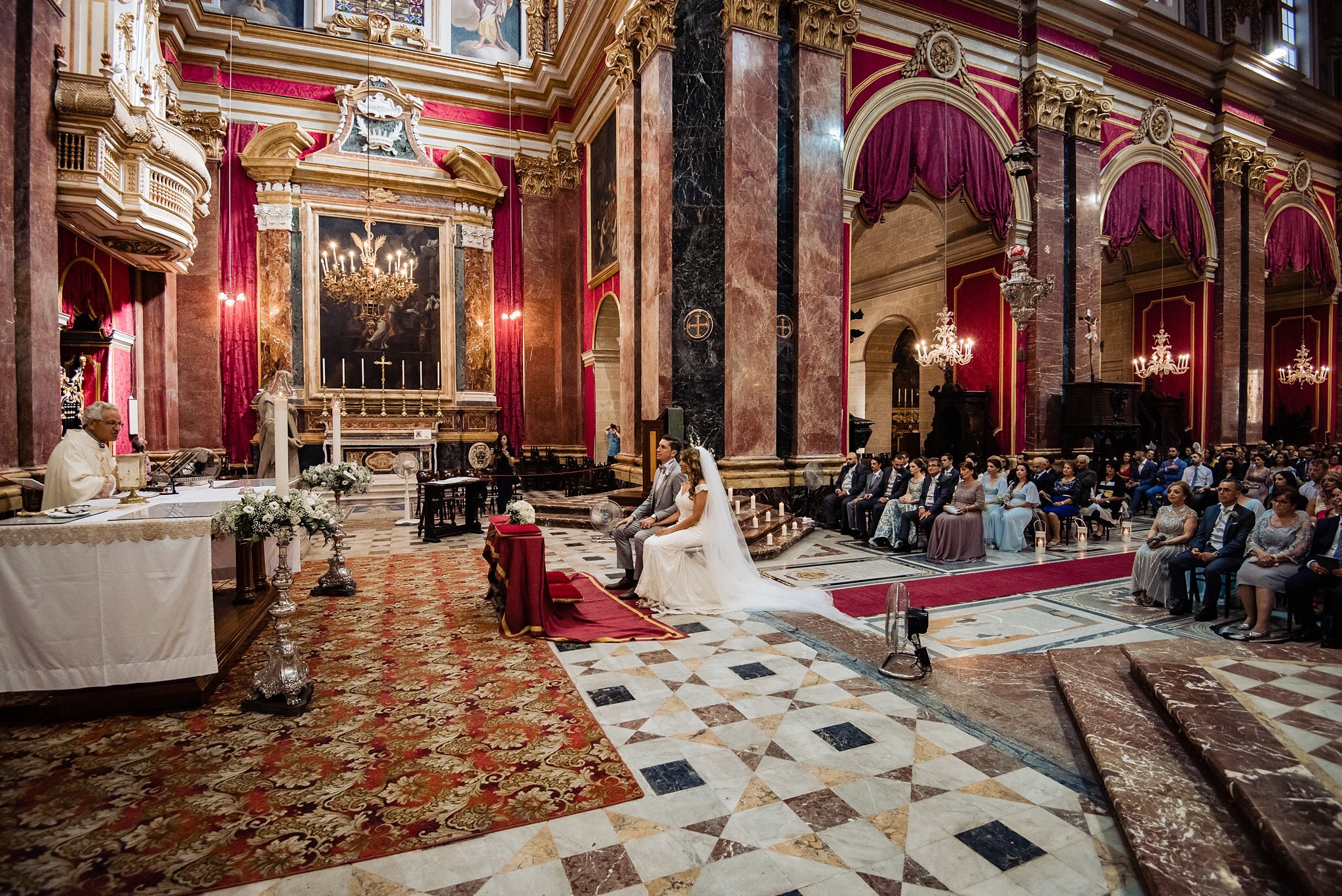 Mdina Cathedral Wedding Ceremony 