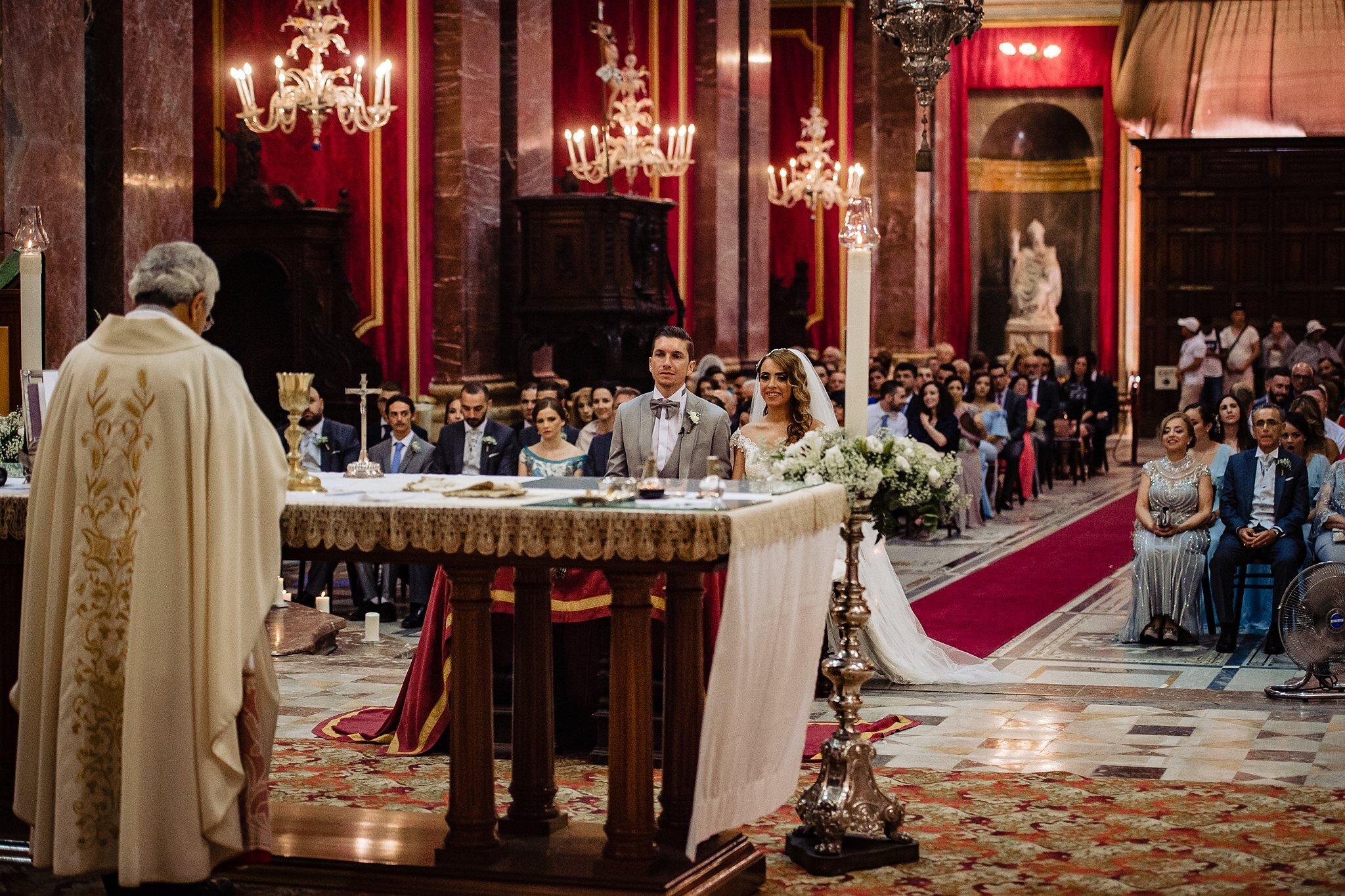 Mdina Cathedral Wedding Ceremony 