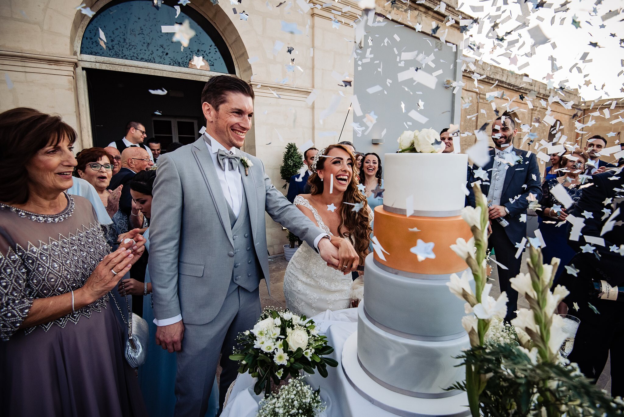 Palazzo De Piro Mdina Wedding Reception 