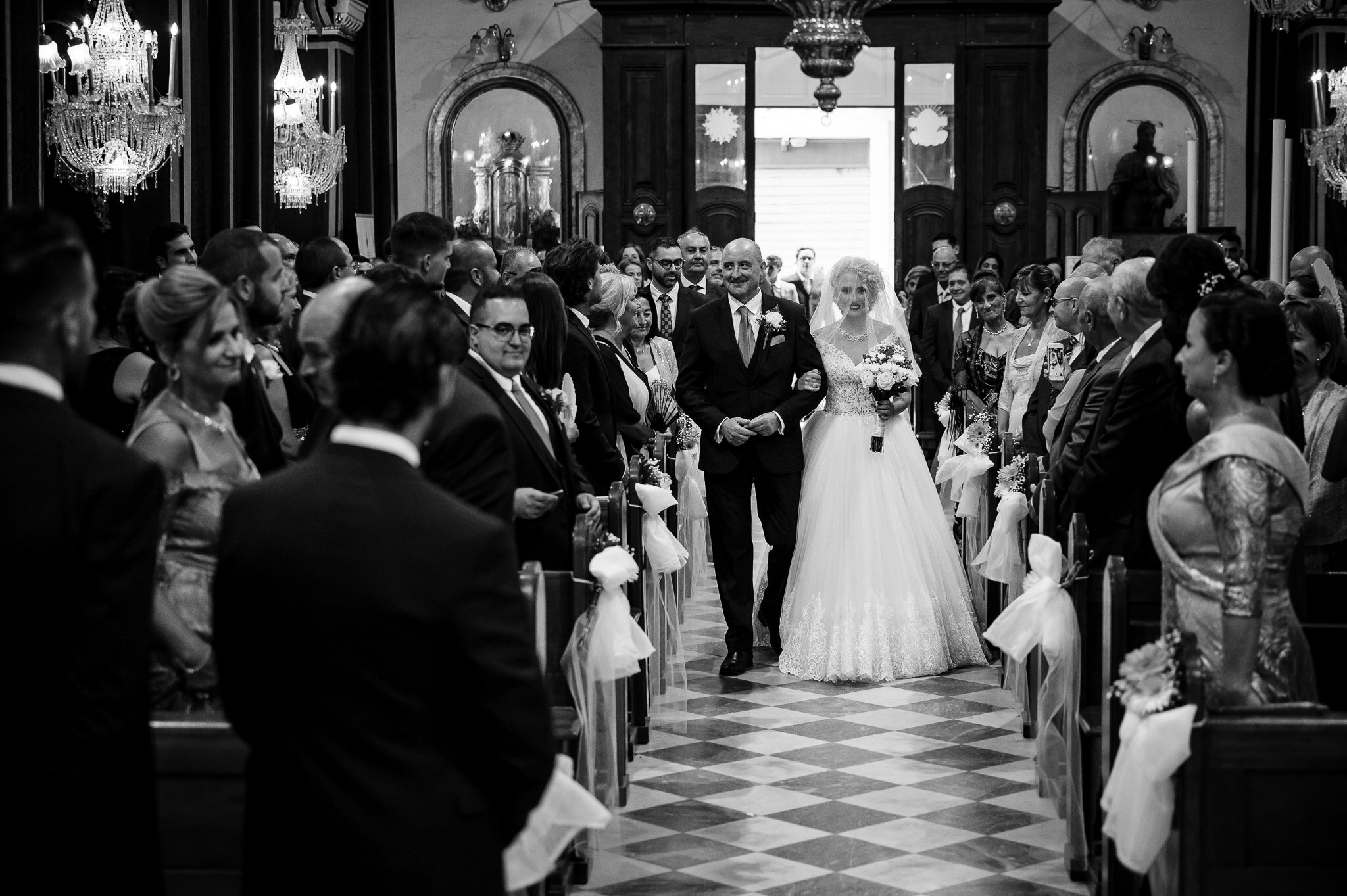 Wedding Photography Malta - Michela &amp; Fabio - Ta Giezu Valletta Ceremony