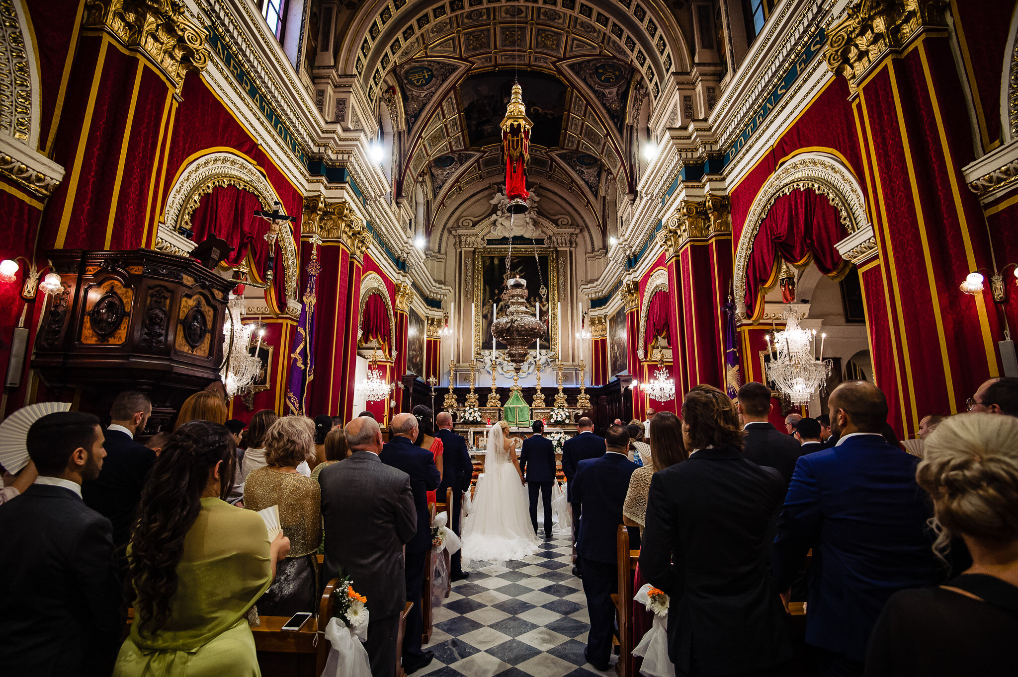 Wedding Photography Malta - Michela &amp; Fabio - Ta Giezu Valletta Ceremony