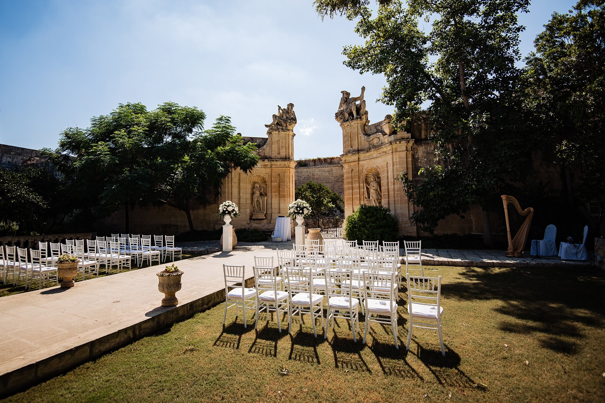 Charlotte &amp; Dale | Villa Bologna Attard | Wedding Photography Malta