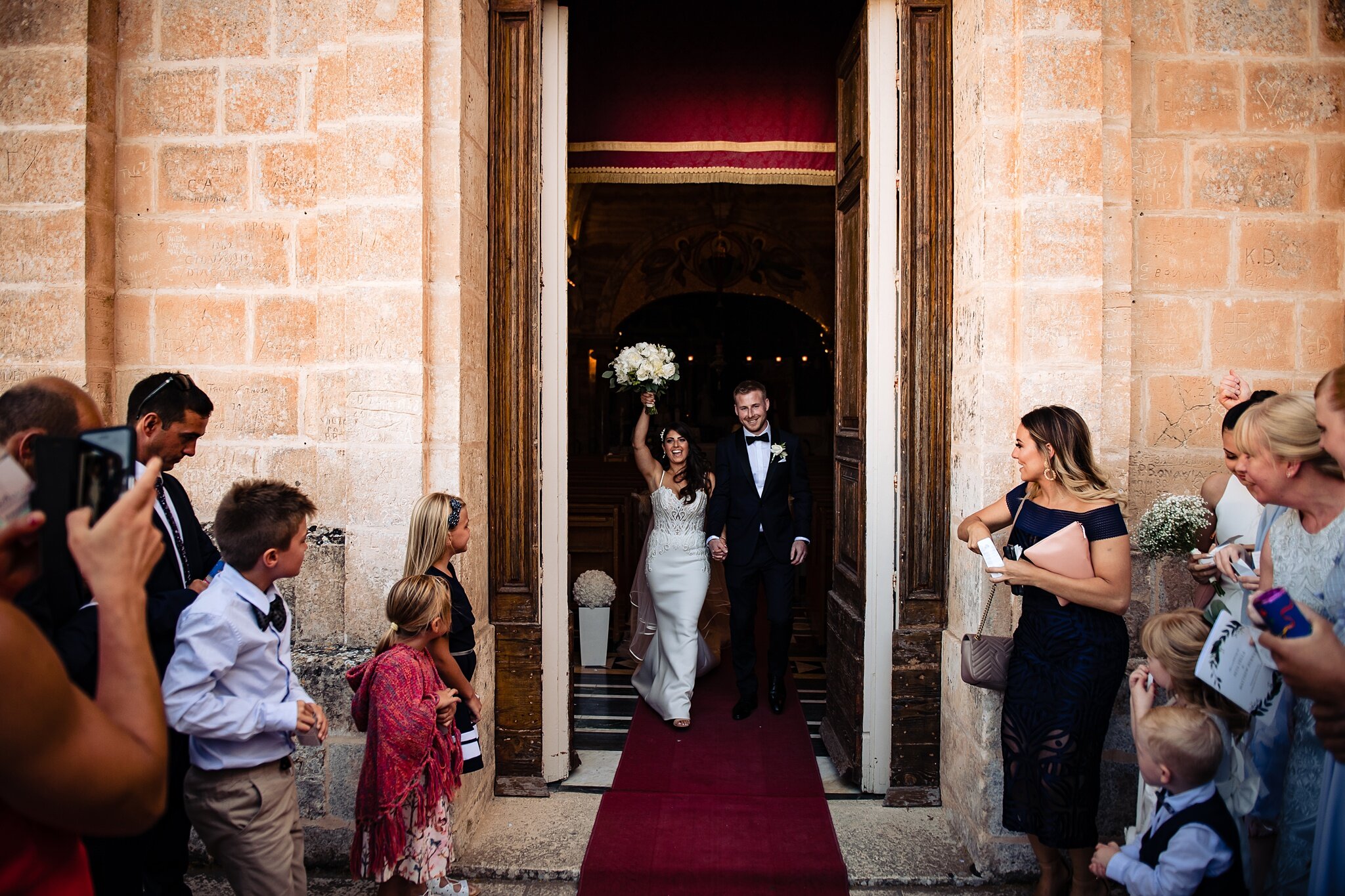 Peta &amp; Matt | Ceremony Mellieha Sanctuary | Wedding Photography Malta 