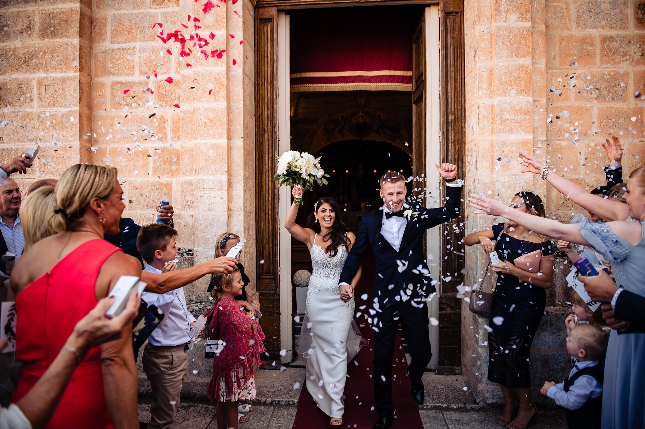 Peta &amp; Matt | Ceremony Mellieha Sanctuary | Wedding Photography Malta 