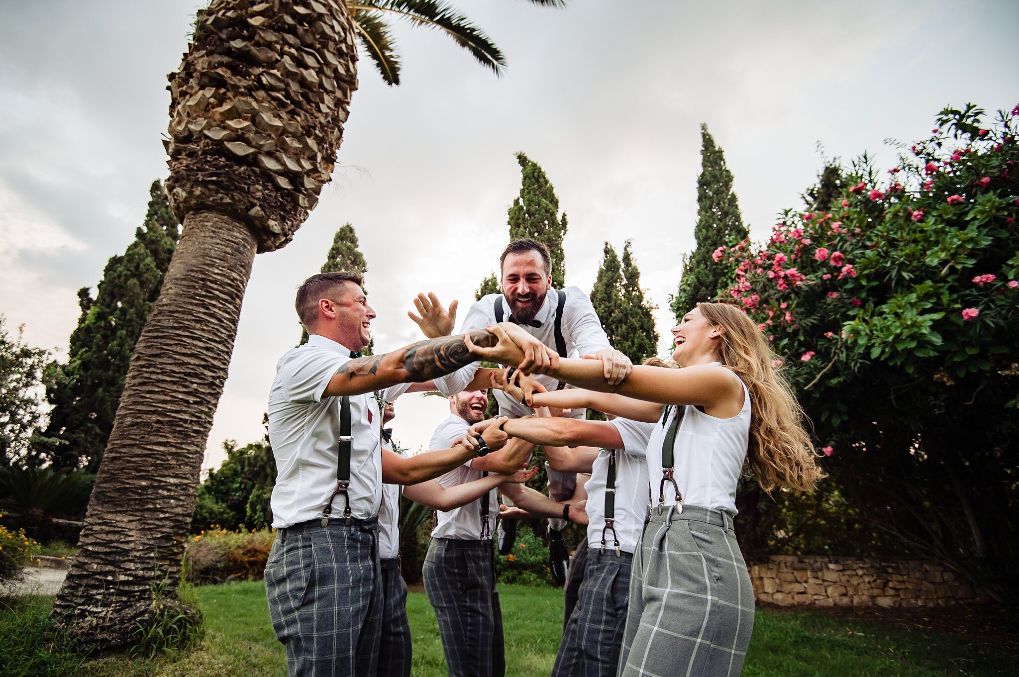 Bridal Party Photos Razzett L'Abjad | Wedding Photography Malta 