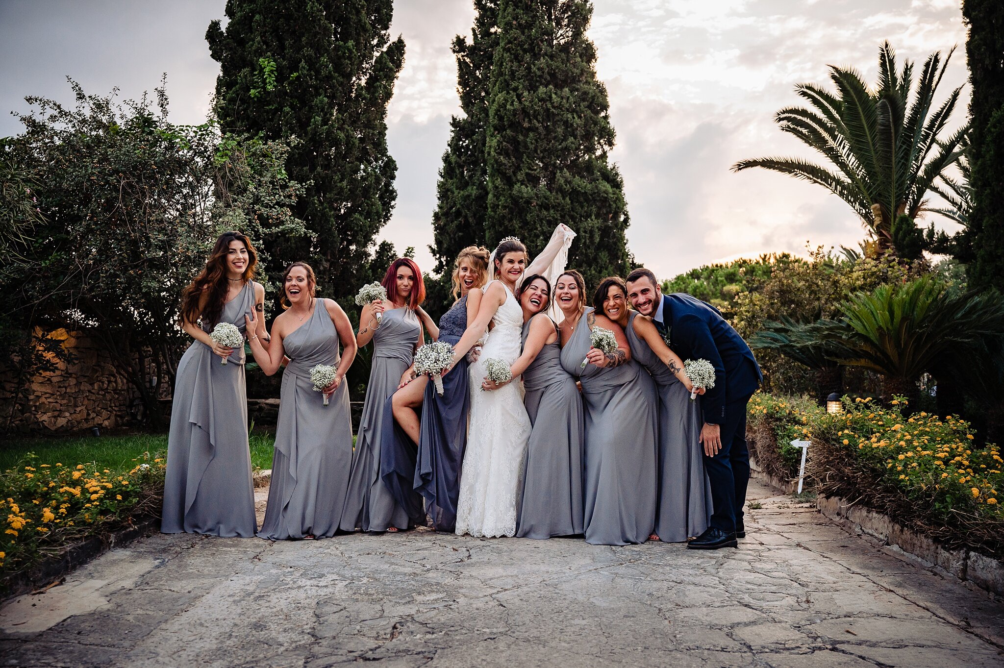 Bridal Party Photos Razzett L'Abjad | Wedding Photography Malta 