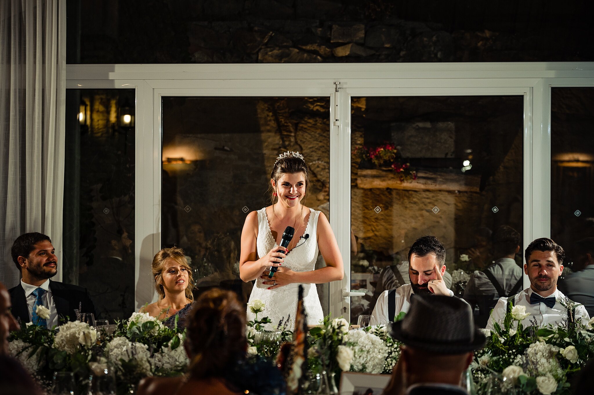 Indoor set up and speeches Razzett L'Abjad | Wedding Photography Malta  