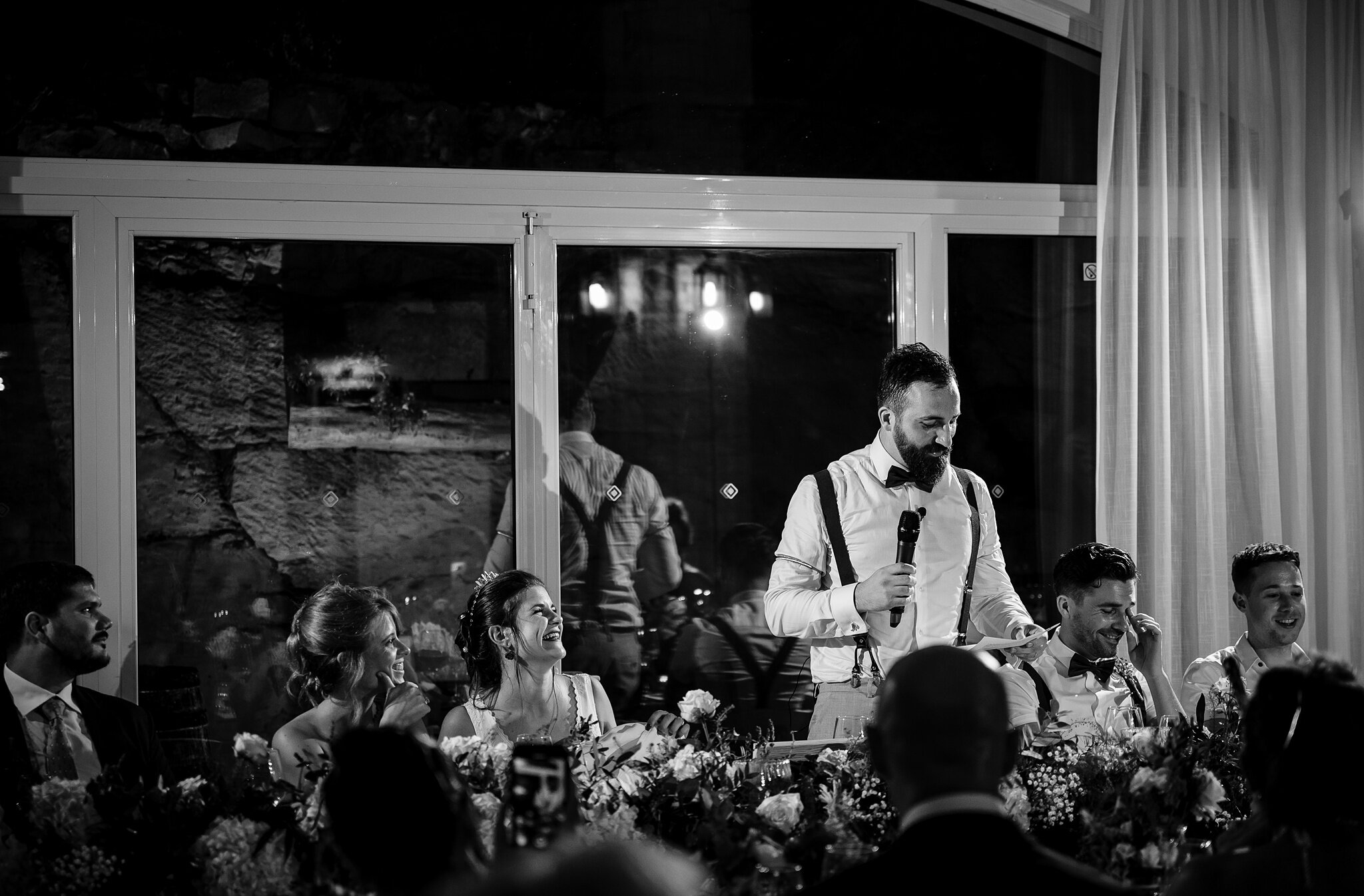 Indoor set up and speeches Razzett L'Abjad | Wedding Photography Malta  