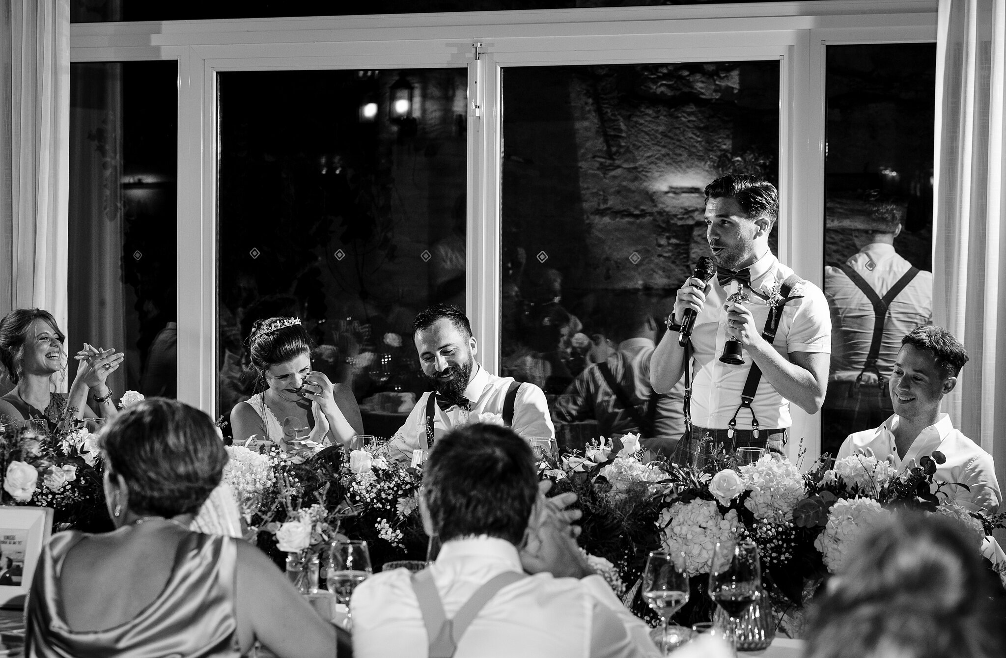 Indoor set up and speeches Razzett L'Abjad | Wedding Photography Malta  