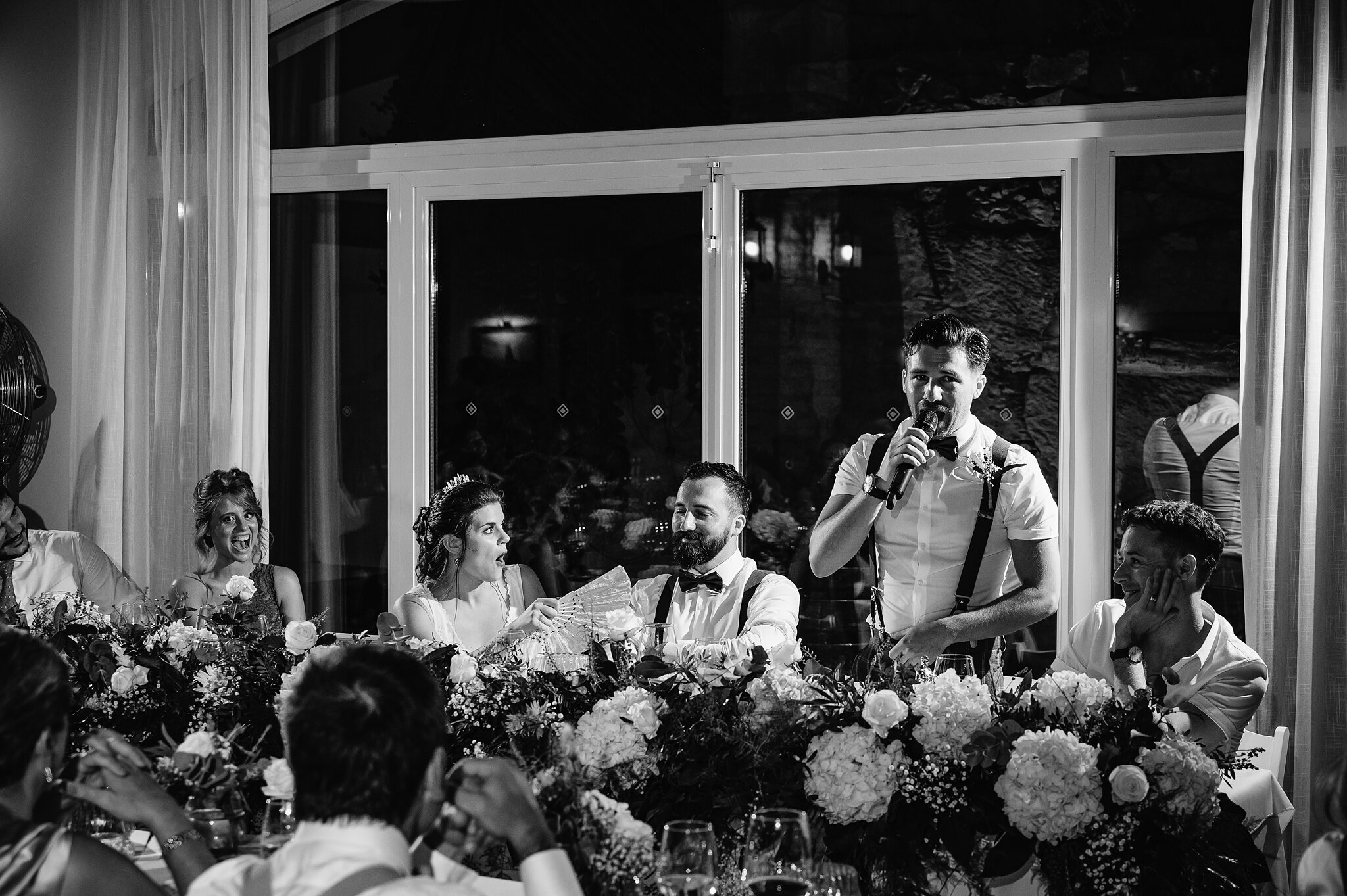 Indoor set up and speeches Razzett L'Abjad | Wedding Photography Malta  