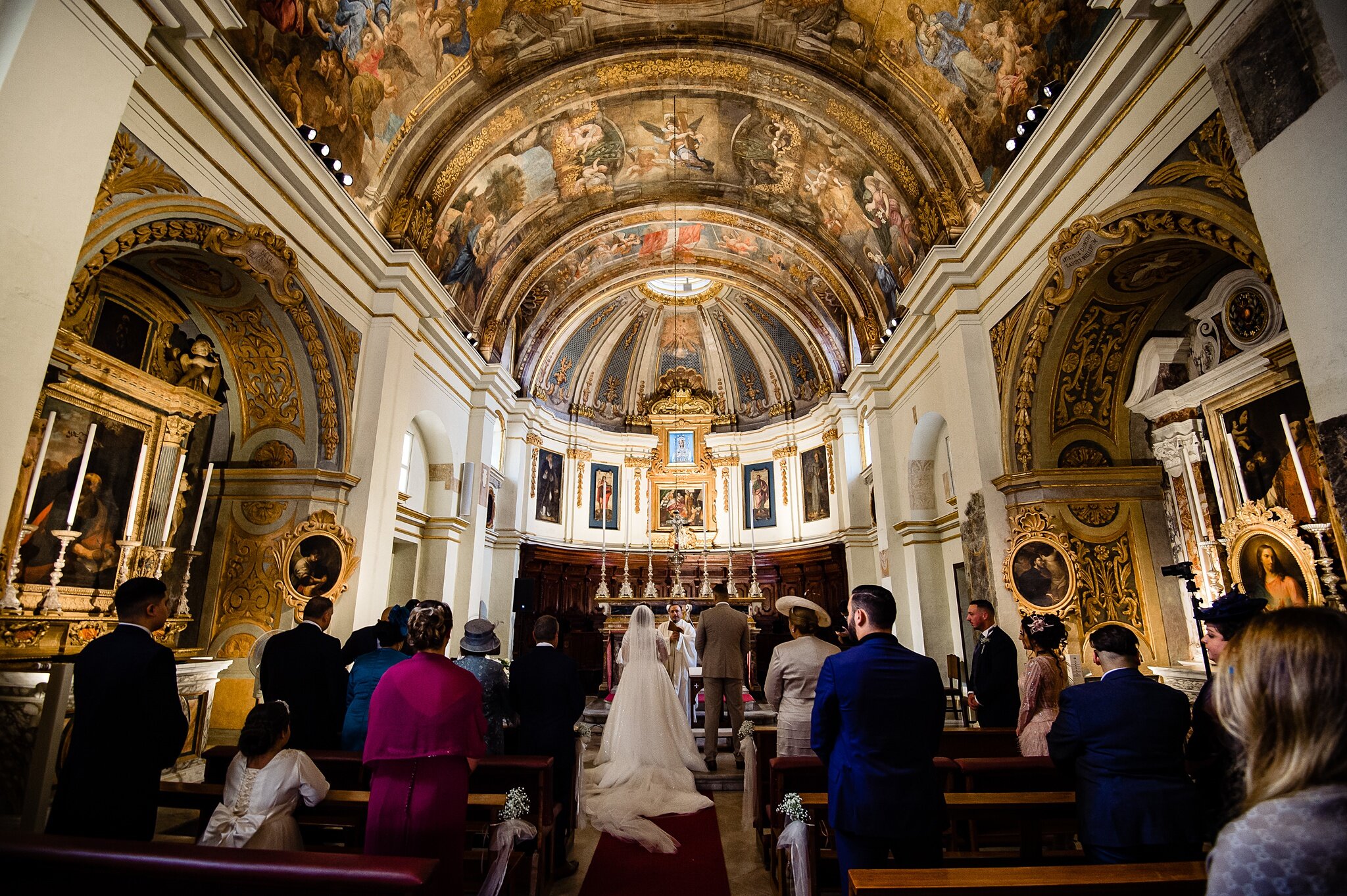 Our Lady of Victory Valletta - Wedding Ceremony