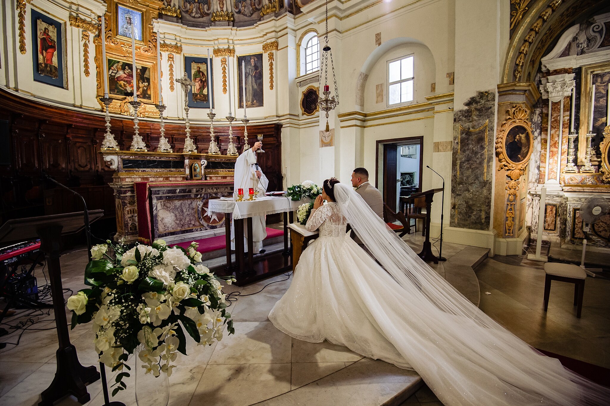 Our Lady of Victory Valletta - Wedding Ceremony
