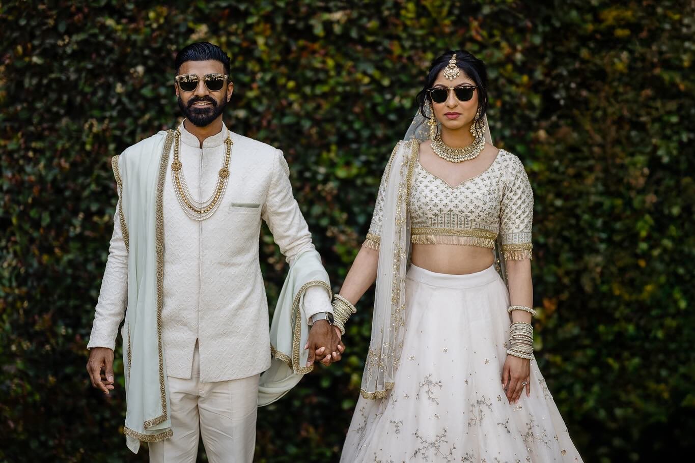 Nisha &amp; Ajay ❤️

Venue: @limestoneheritage @waterfallgarden 
Video: @ernestvella_weddings 
Wedding Planner: @sarahyoungevents