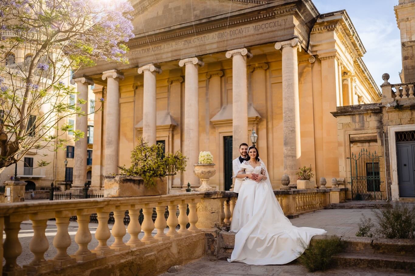Nicole &amp; Stepheon ❤️

Venue: @razzett_l_abjad 
Cinematography: @dersweddingfilms 
Wedding Planner: @jurgenbriffa_weddingorganisers 
Make-Up: @makeupby_dea 

 @stecam97 @nicole.falzon
