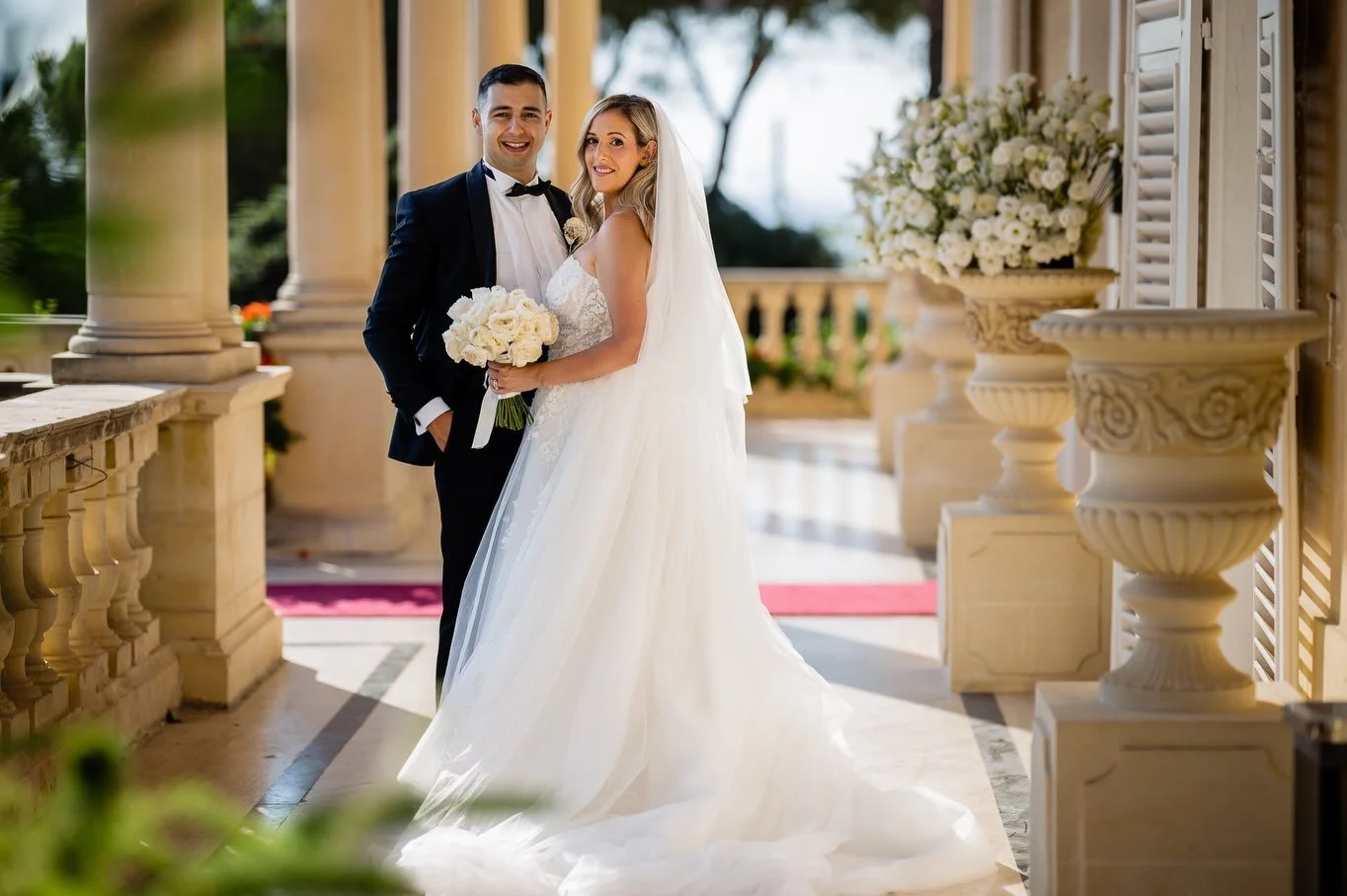 JP &amp; Greta ❤️

Venue: @villaarrigo 
Cinematography: @kurtcauchi_weddingfilms 
Band: @rug_malta