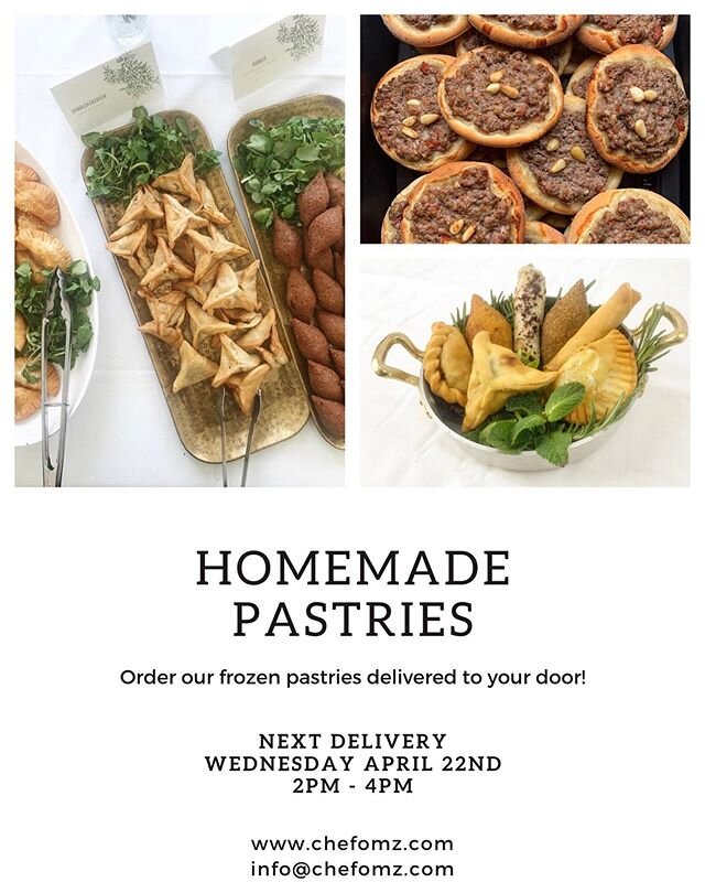 Lock in your orders for Wednesday! #homemade #pastries