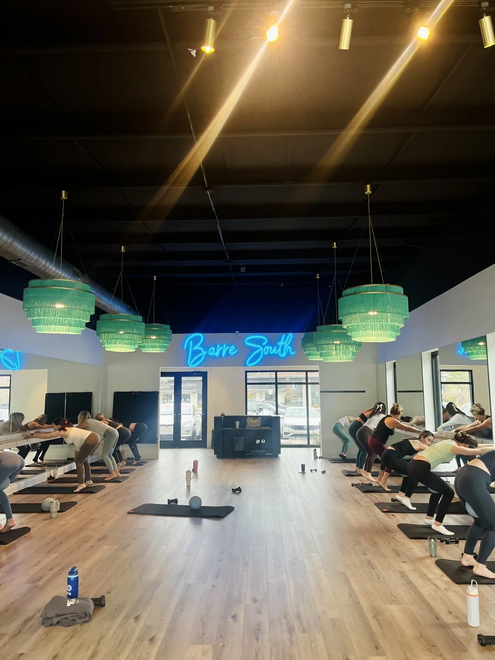 Barre South Carolina Park class in action