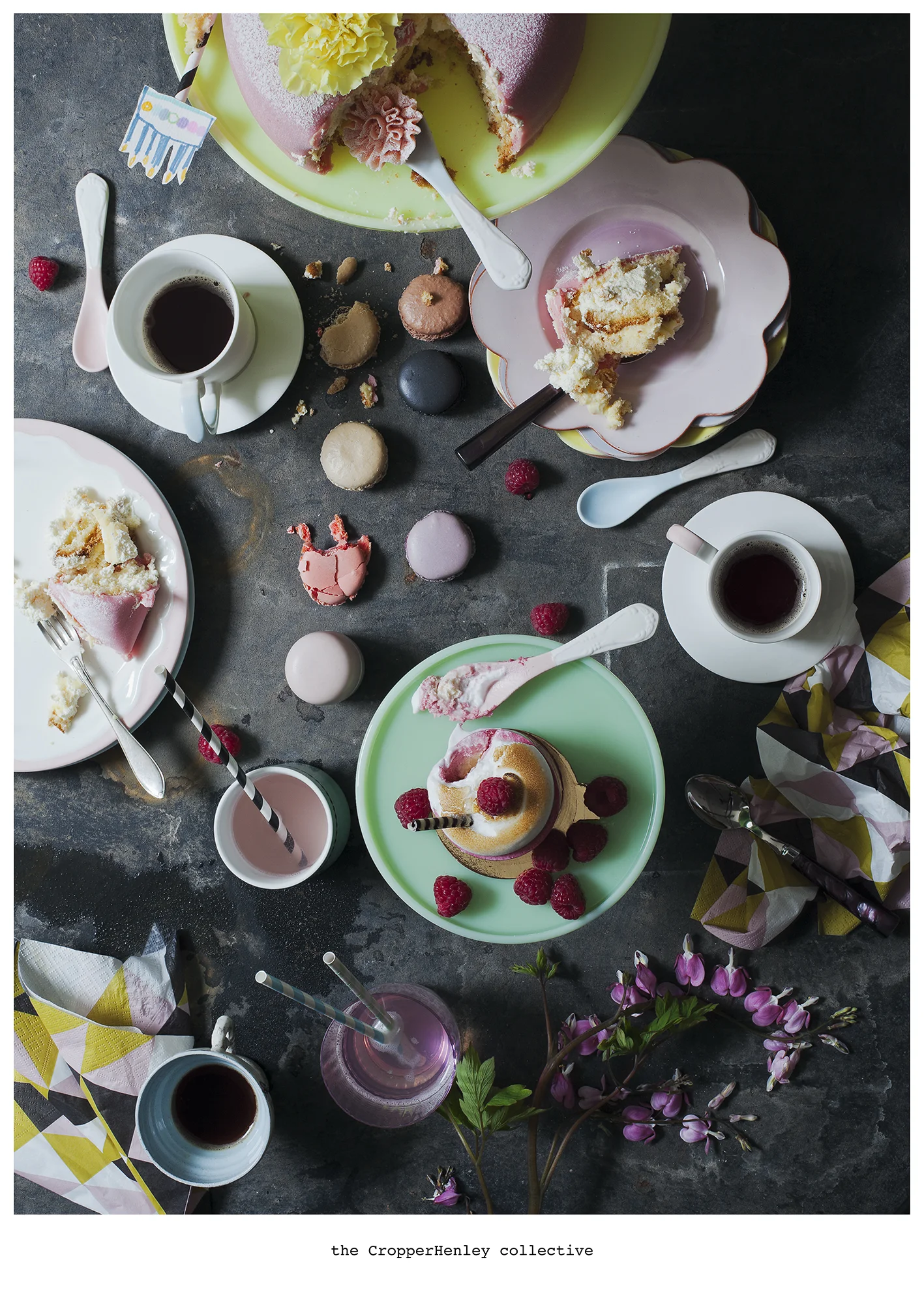 the cake party, 50x70 cm for price email malin@cropper.se
