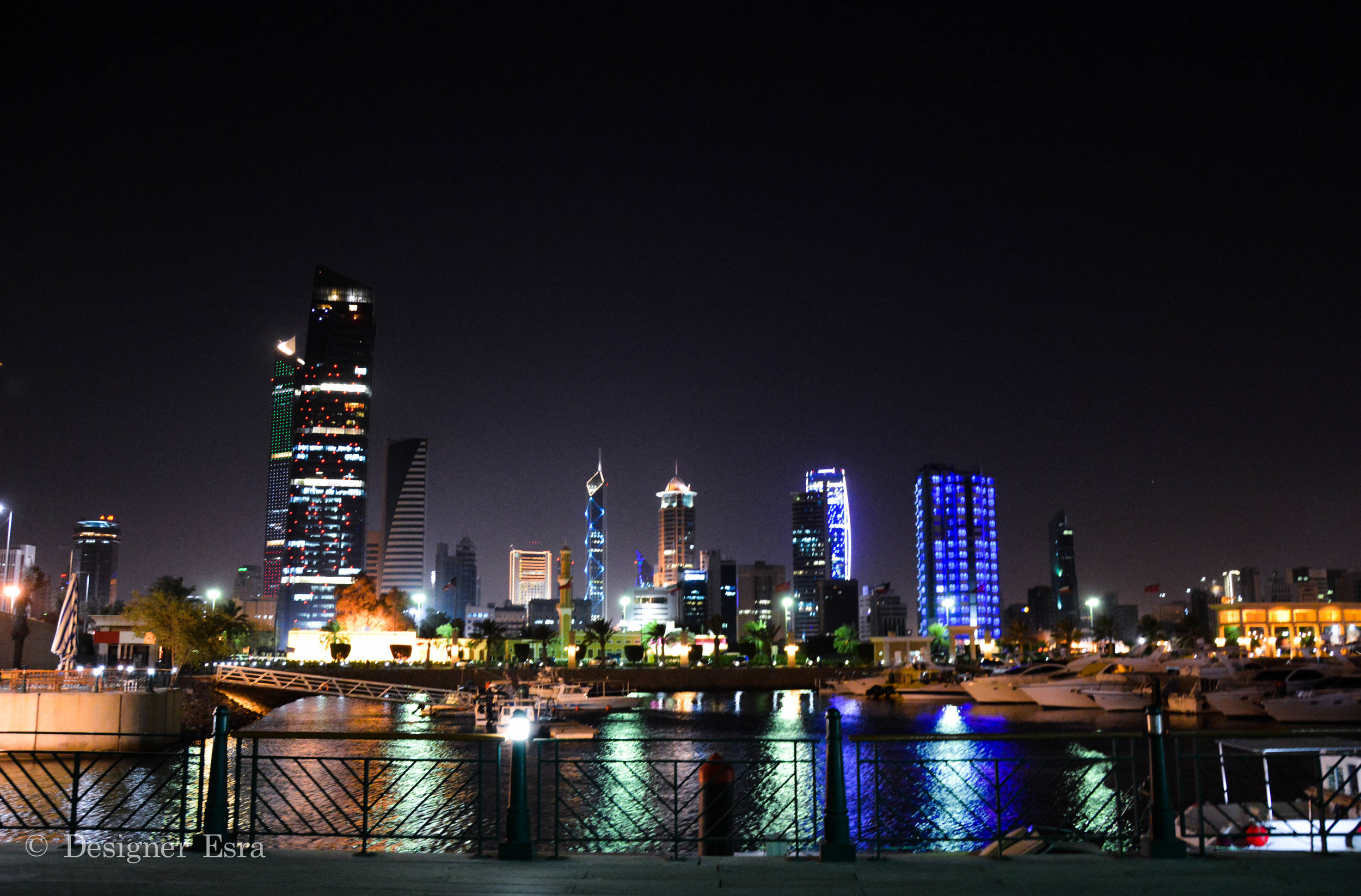 Kuwait At Night