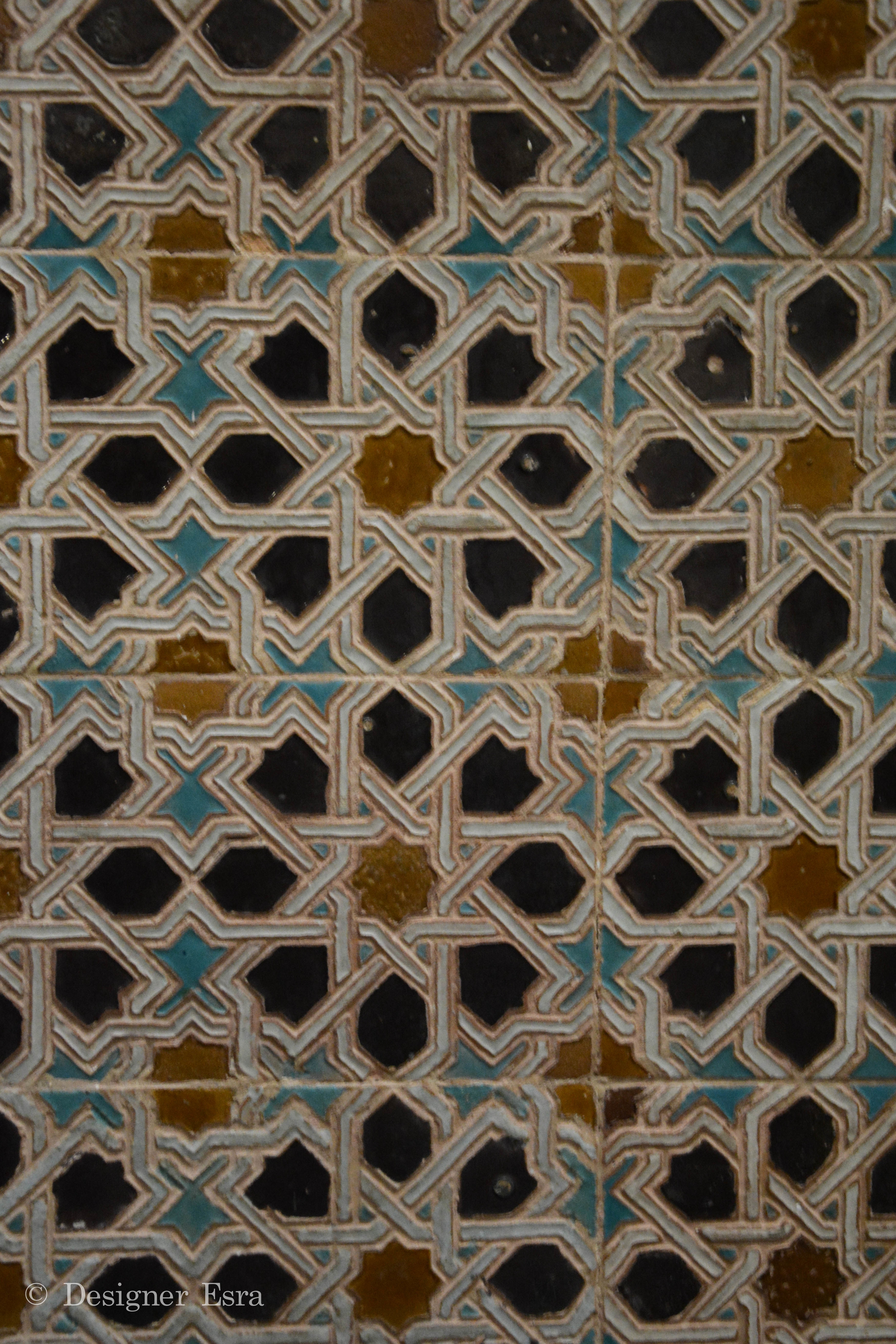 Islamic Pattern in Granada 