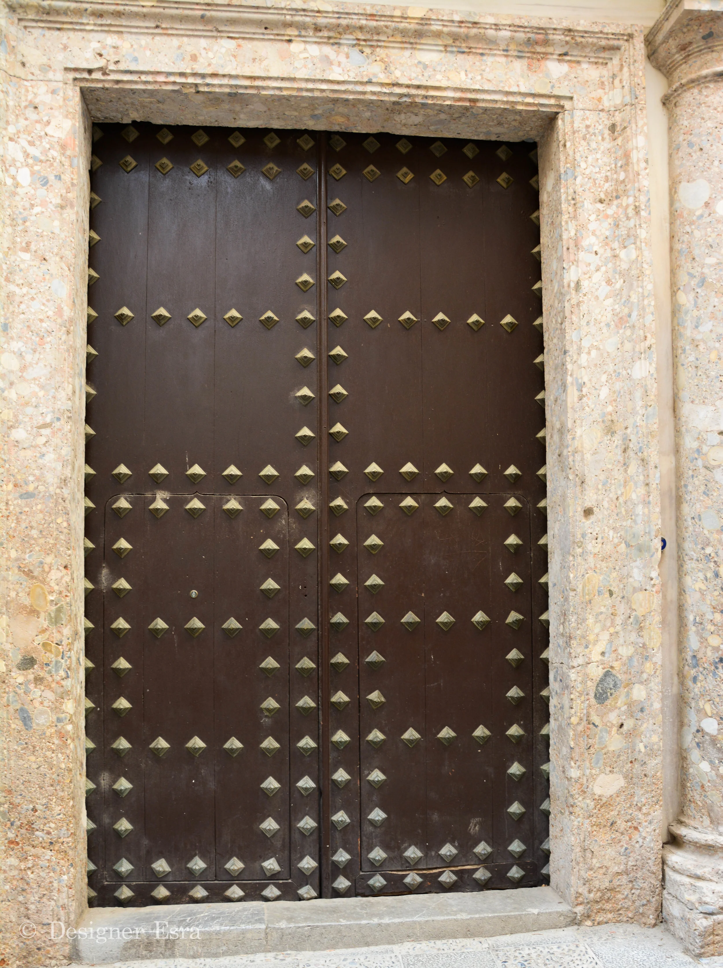 Wooden Door in Granada