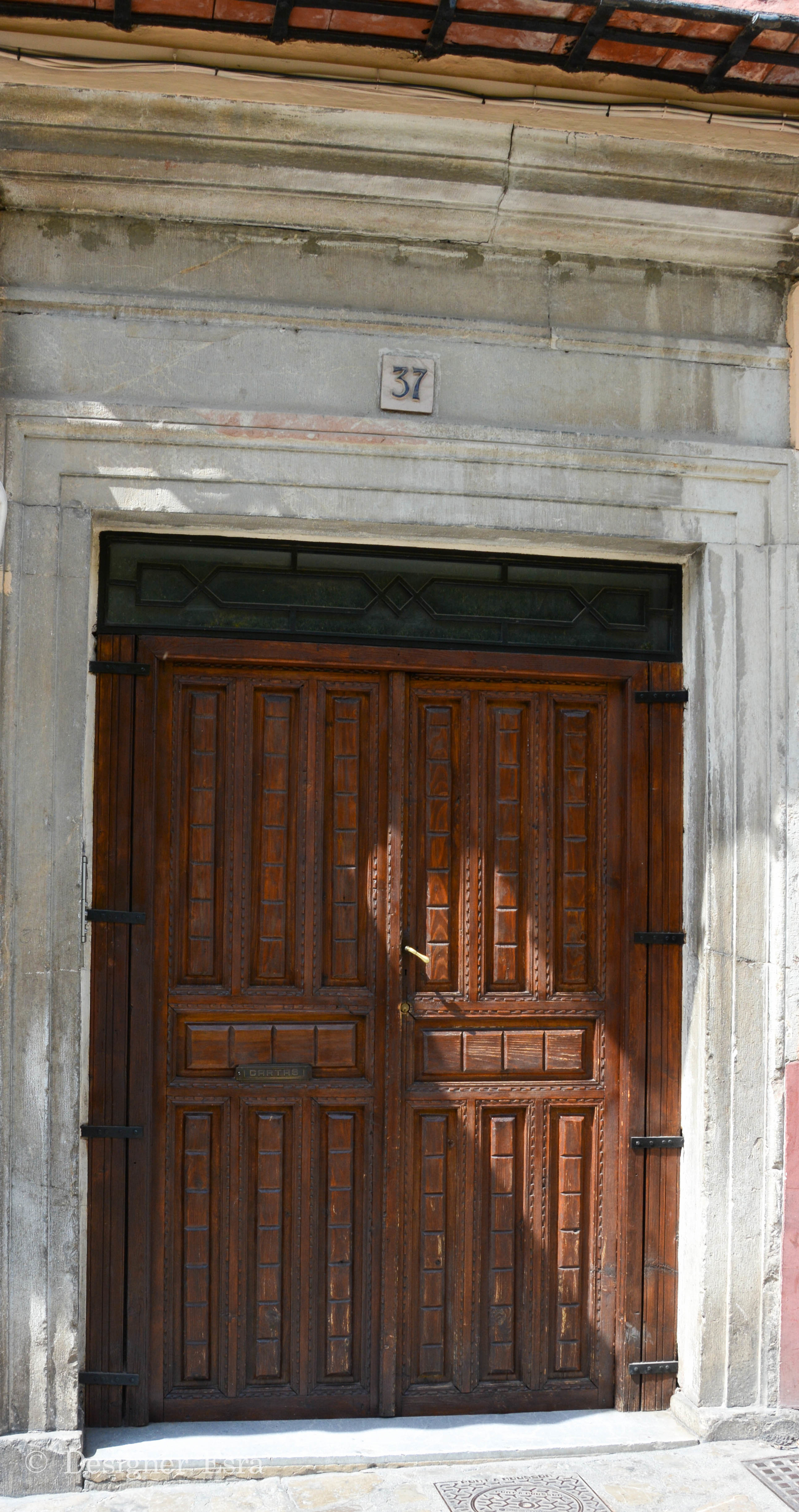 Wooden Door in Granada 