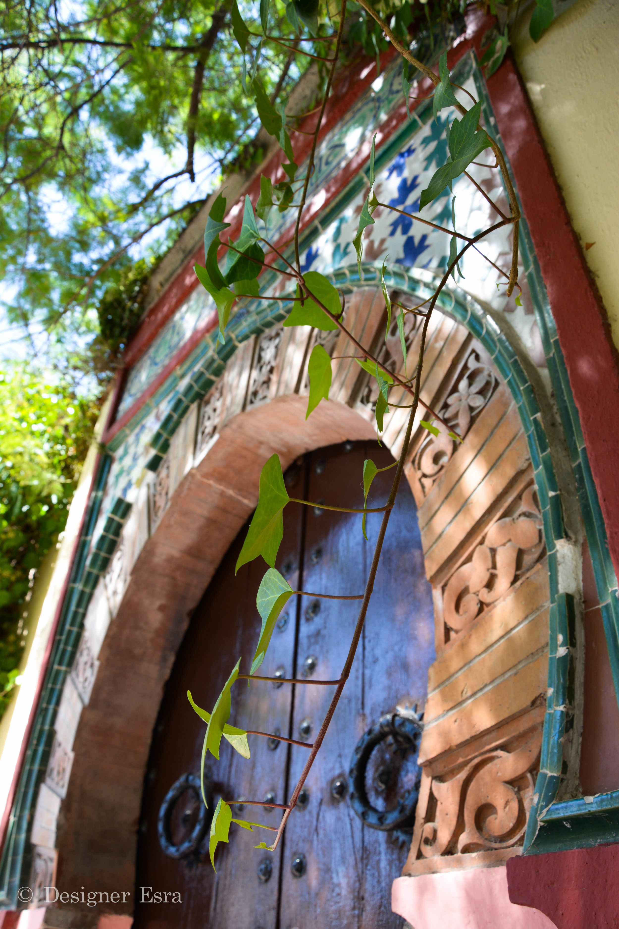 Islamic Door in Granada 
