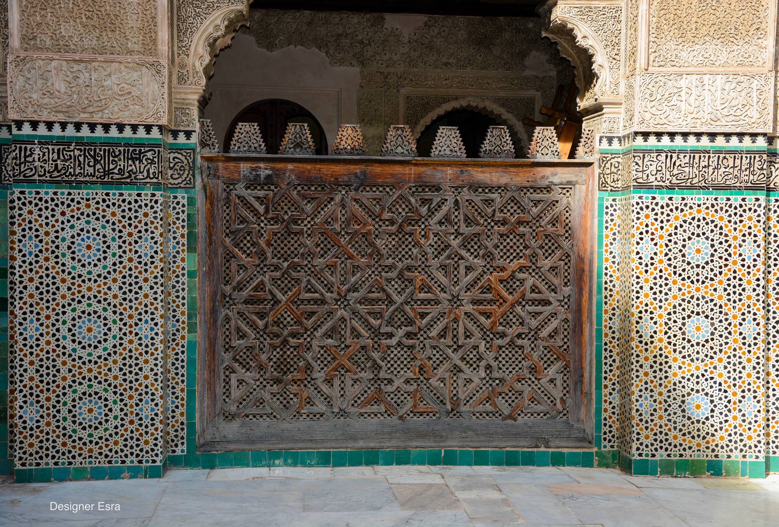 Bou Inania Madrasa in Fes, Morocco