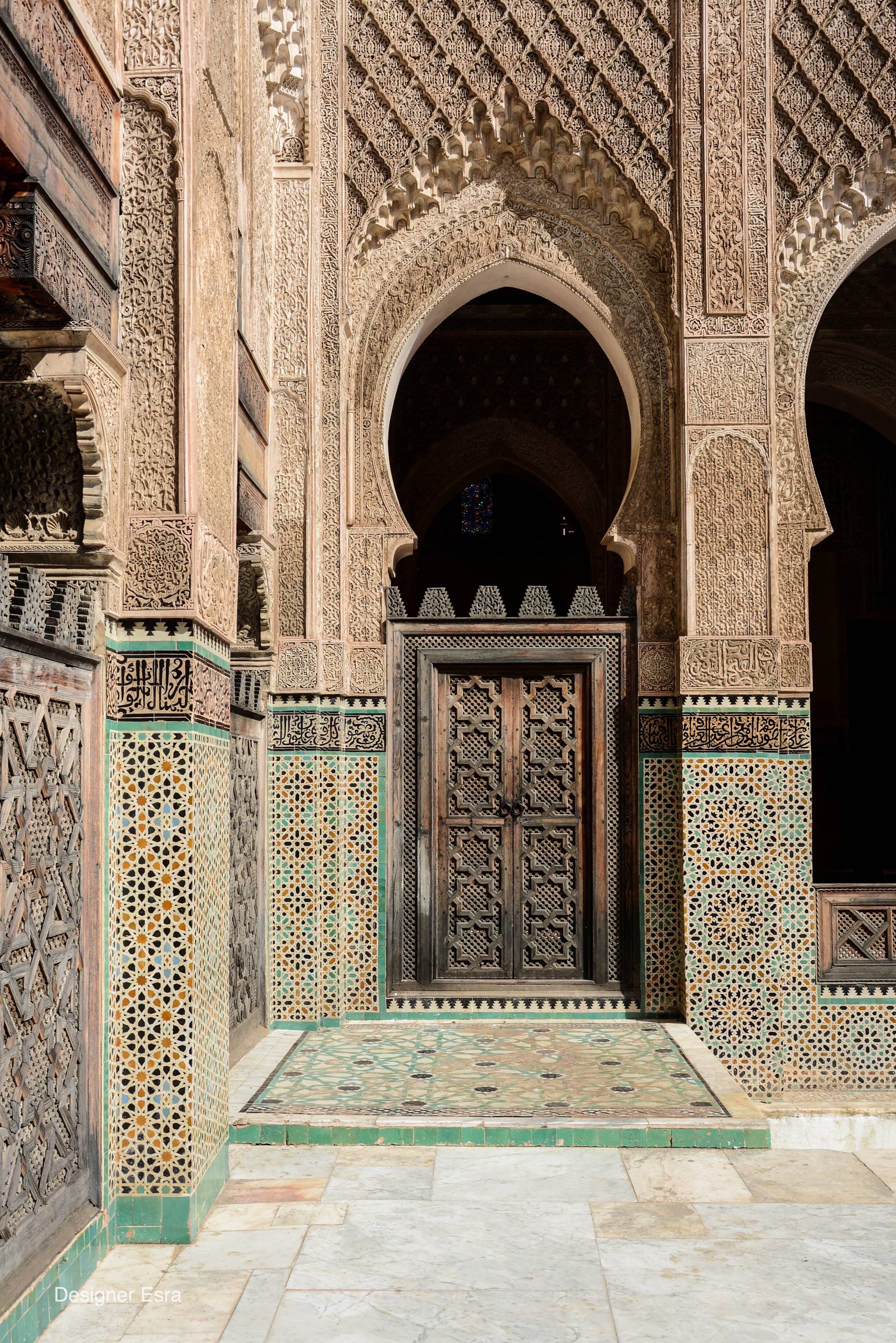 Bou Inania Madrasa in Fes, Morocco